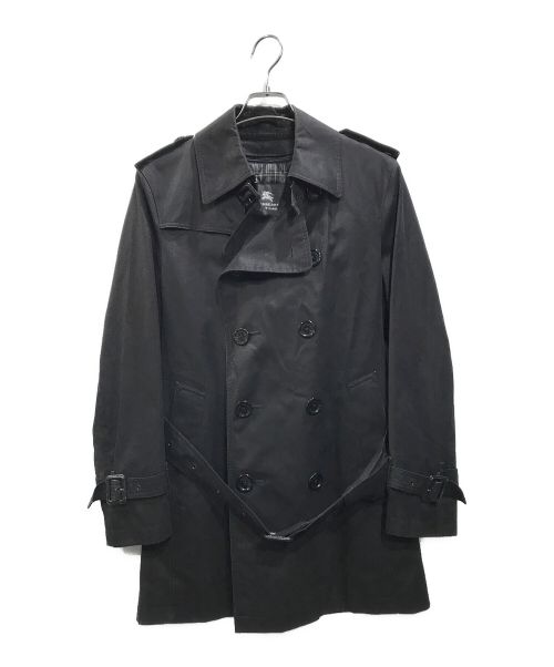 中古・古着通販】BURBERRY BLACK LABEL (バーバリーブラックレーベル) ノバチェック柄ライナー付きトレンチコート ブラック  サイズ:S｜ブランド・古着通販 トレファク公式【TREFAC FASHION】スマホサイト