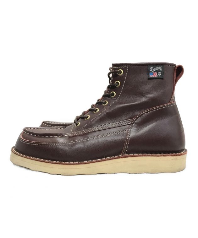 中古・古着通販】Danner (ダナー) ワークモックトゥブーツ ブラウン サイズ:26㎝｜ブランド・古着通販 トレファク公式【TREFAC  FASHION】スマホサイト