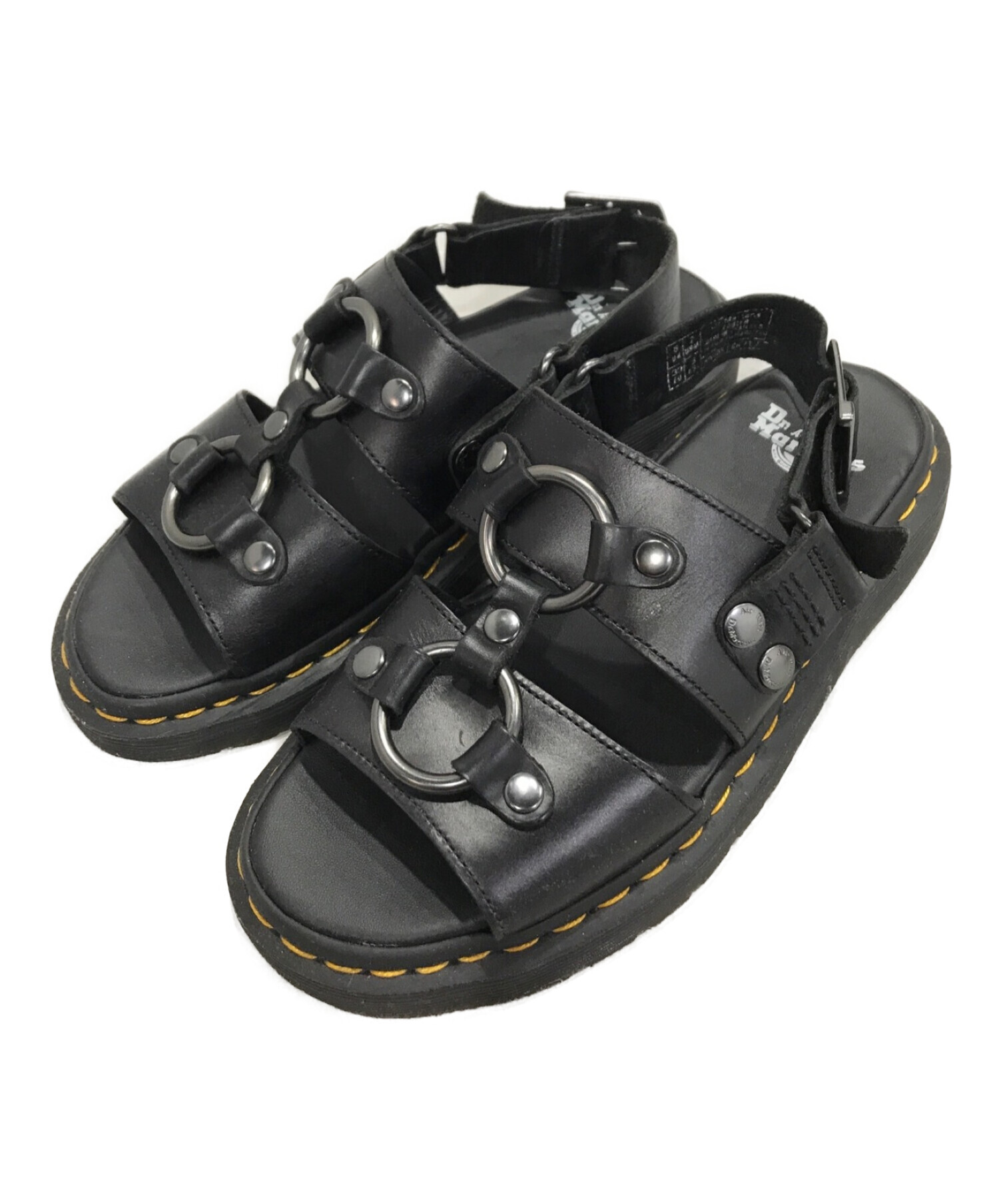 靴/シューズDr.Martens (ドクターマーチン) Xabier ザビエル サンダル ブラック サイズ:UK6