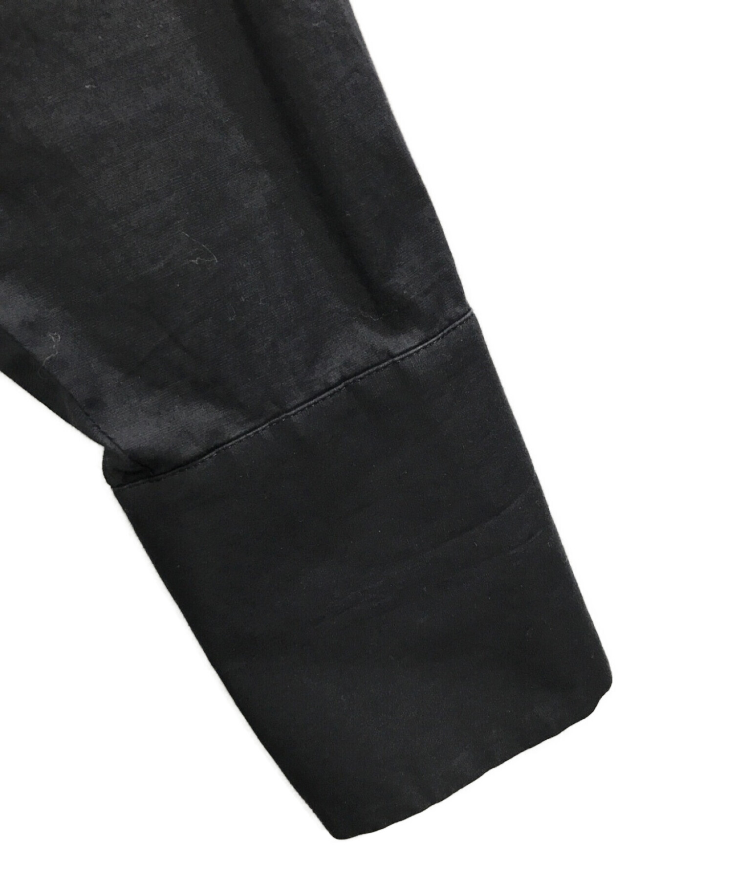 ENFOLD (エンフォルド) SOMELOS レイヤーシャツ ワンピース ブラック サイズ:38