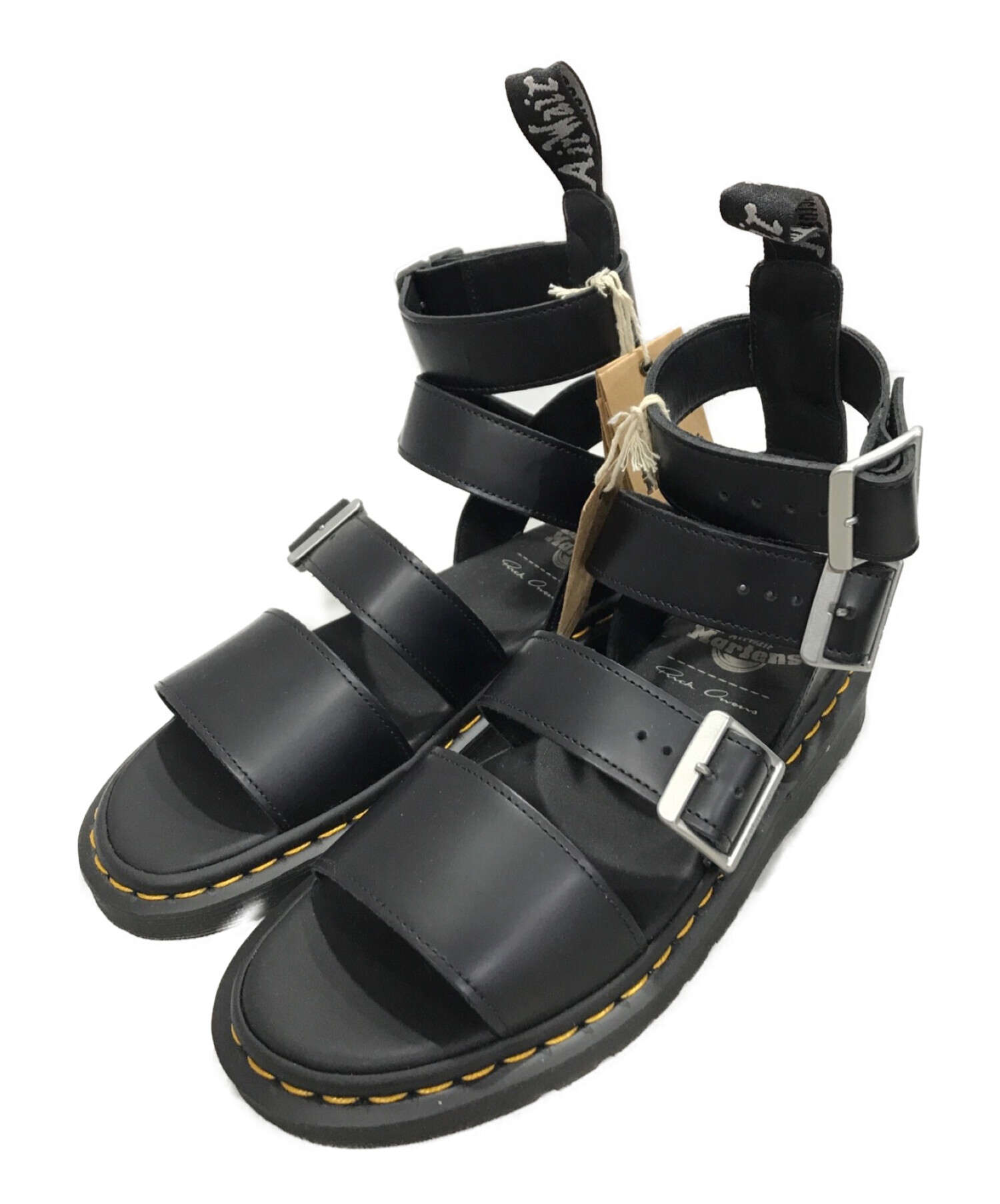 Dr.Martens (ドクターマーチン) RICK OWENS (リックオウエンス) GRYPHON STRAP ブラック サイズ:UK7