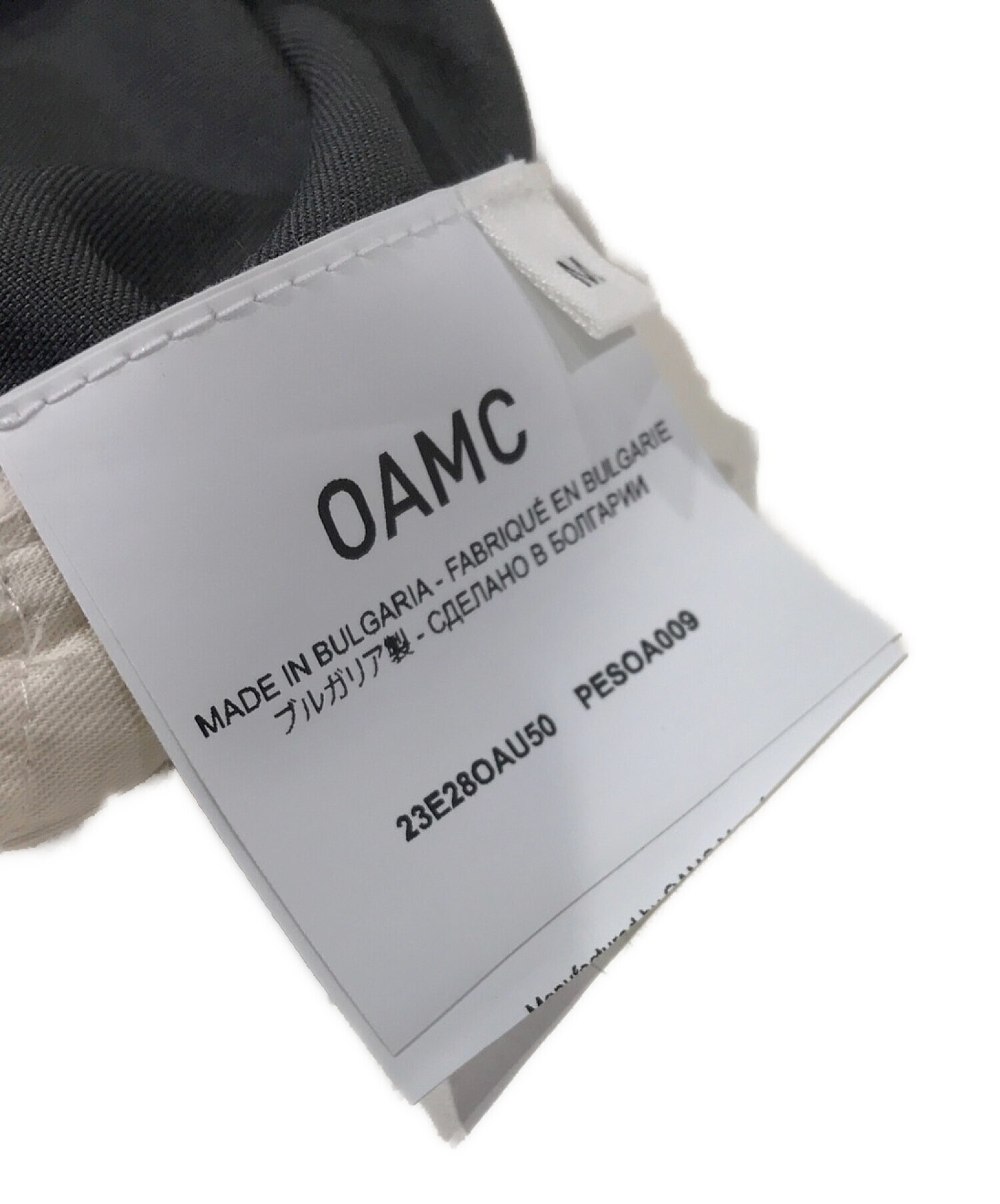 中古・古着通販】OAMC (オーエーエムシー) DRAWCORD PANT ドローコードパンツ グレー サイズ:M｜ブランド・古着通販  トレファク公式【TREFAC FASHION】スマホサイト