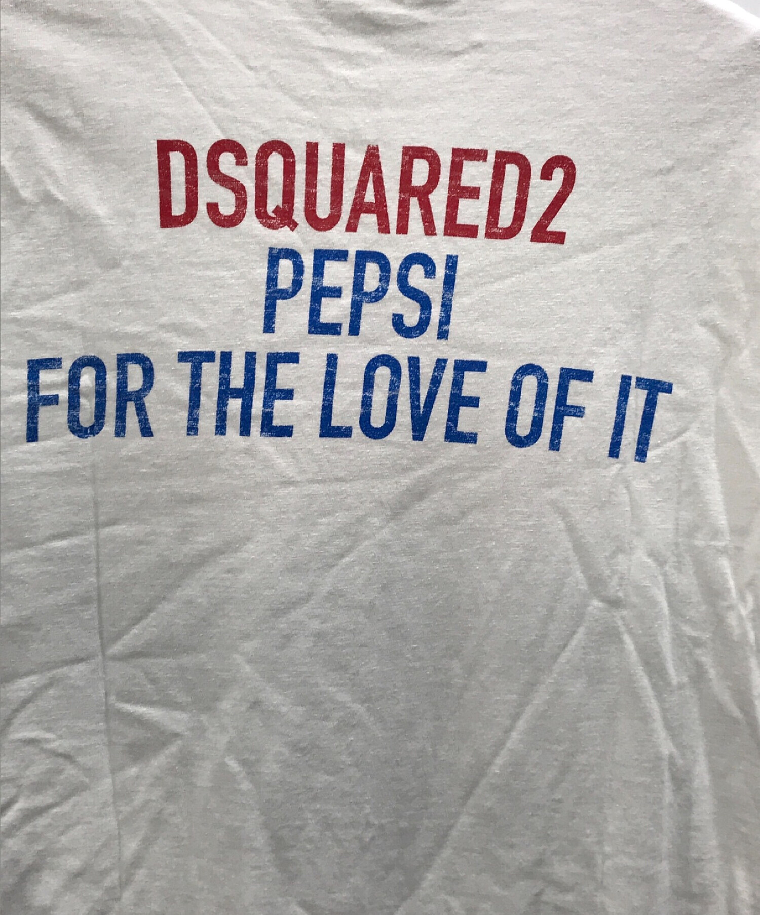 中古・古着通販】DSQUARED2 (ディースクエアード) PEPSI T-SHIRT ペプシTEE グレー サイズ:S｜ブランド・古着通販  トレファク公式【TREFAC FASHION】スマホサイト