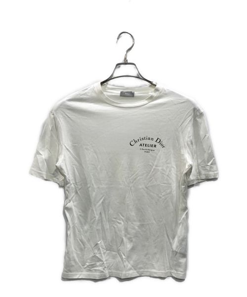 【中古・古着通販】Christian Dior (クリスチャン ディオール) ATELIER LOGO TEE アトリエロゴTシャツ ホワイト サイズ:XXS｜ブランド・古着通販  トレファク公式【TREFAC FASHION】スマホサイト