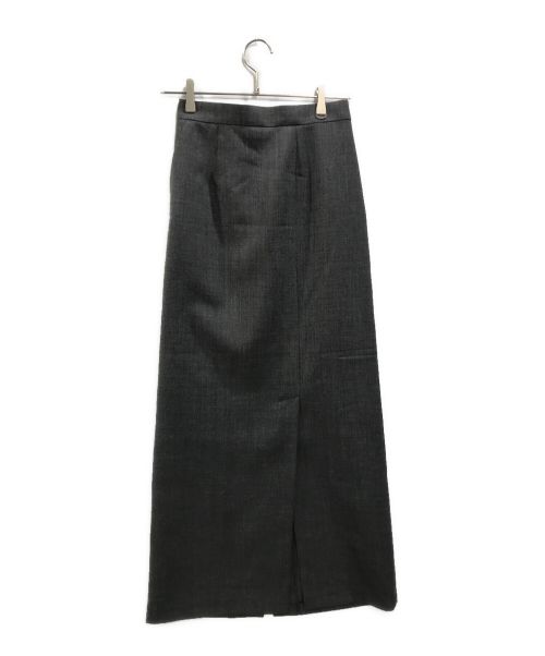 【中古・古着通販】ENFOLD (エンフォルド) 24ss STRAIGHT SKIRT(ストレートスカート) グレー サイズ:38｜ブランド・古着通販  トレファク公式【TREFAC FASHION】スマホサイト