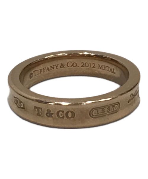 【中古・古着通販】Tiffany & Co. (ティファニー) 1837ルベドメタルリング ゴールド サイズ:８号｜ブランド・古着通販  トレファク公式【TREFAC FASHION】スマホサイト