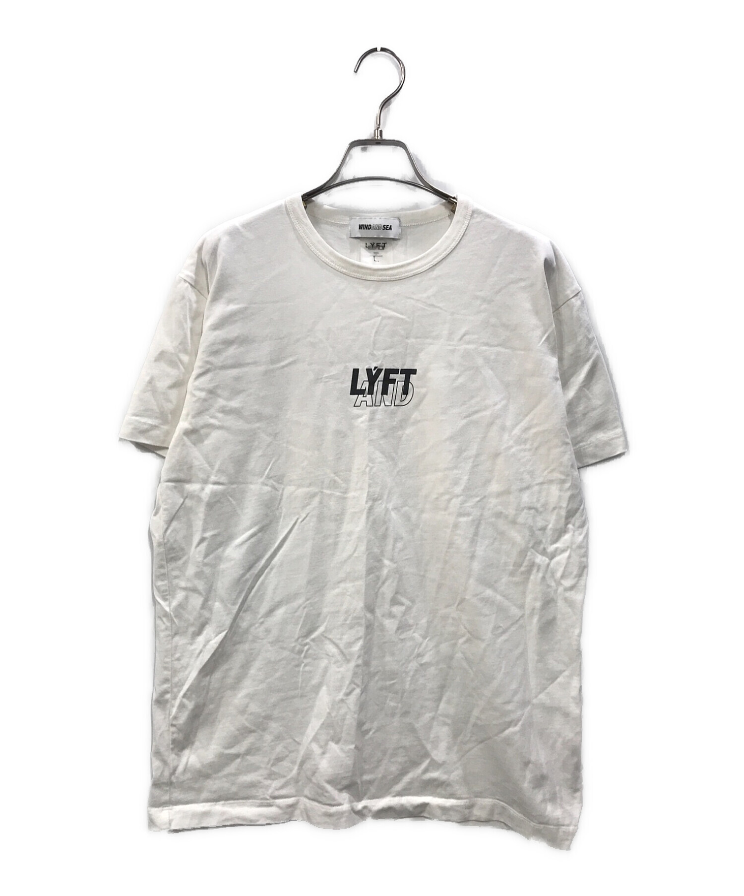 中古・古着通販】WIND AND SEA (ウィンダンシー) LYFT (リフト) STANDARD T-SHIRT ホワイト サイズ:L｜ブランド・古着通販  トレファク公式【TREFAC FASHION】スマホサイト