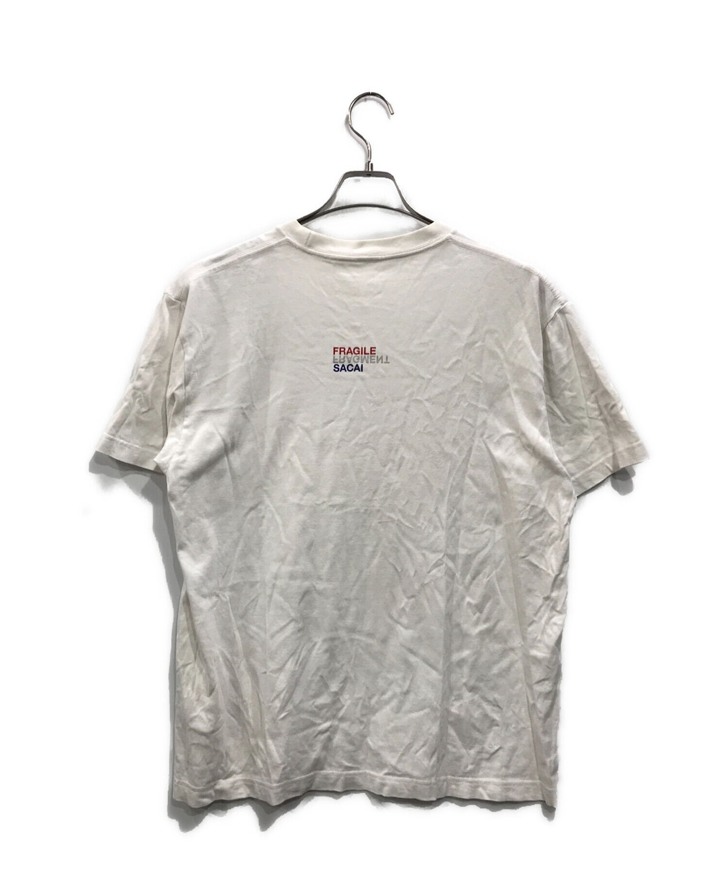 中古・古着通販】sacai (サカイ) FRAGMENTS (フラグメント) NOT TEE ホワイト サイズ:２｜ブランド・古着通販  トレファク公式【TREFAC FASHION】スマホサイト