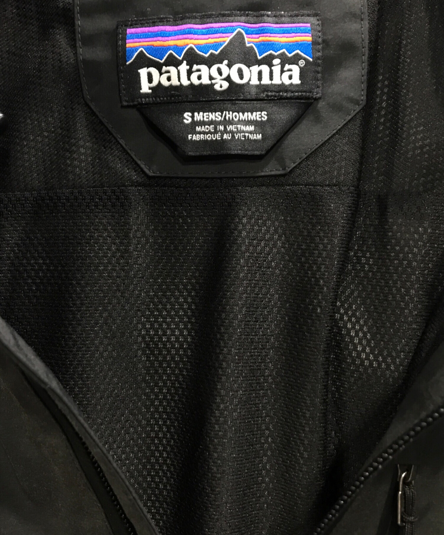 中古・古着通販】Patagonia (パタゴニア) ウインドスウィープジャケット ブラック サイズ:S｜ブランド・古着通販  トレファク公式【TREFAC FASHION】スマホサイト