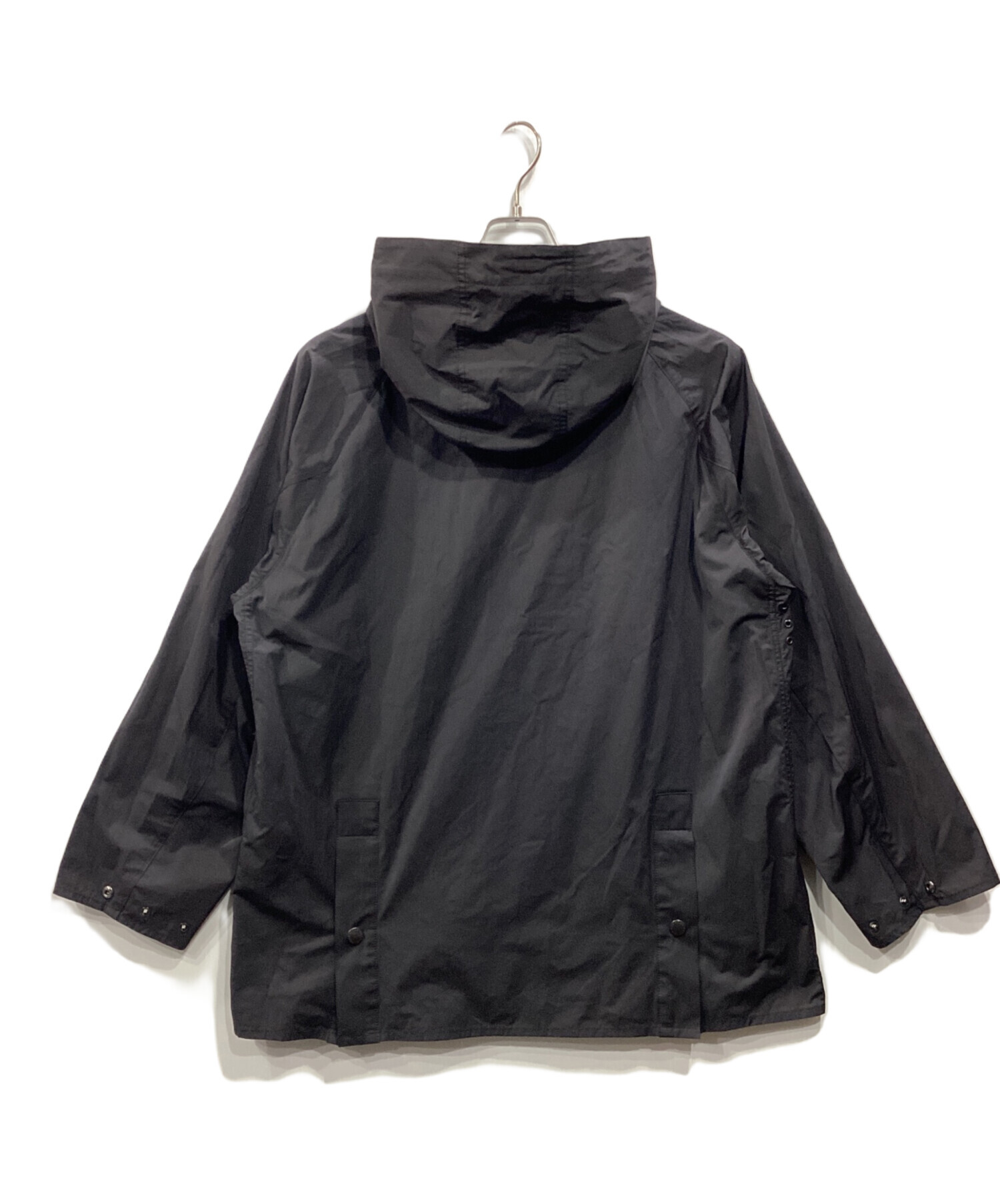 Barbour (バブアー) UNITED ARROWS (ユナイテッドアローズ) 別注 オーバーサイズ フード ジャケット ブラック サイズ:40