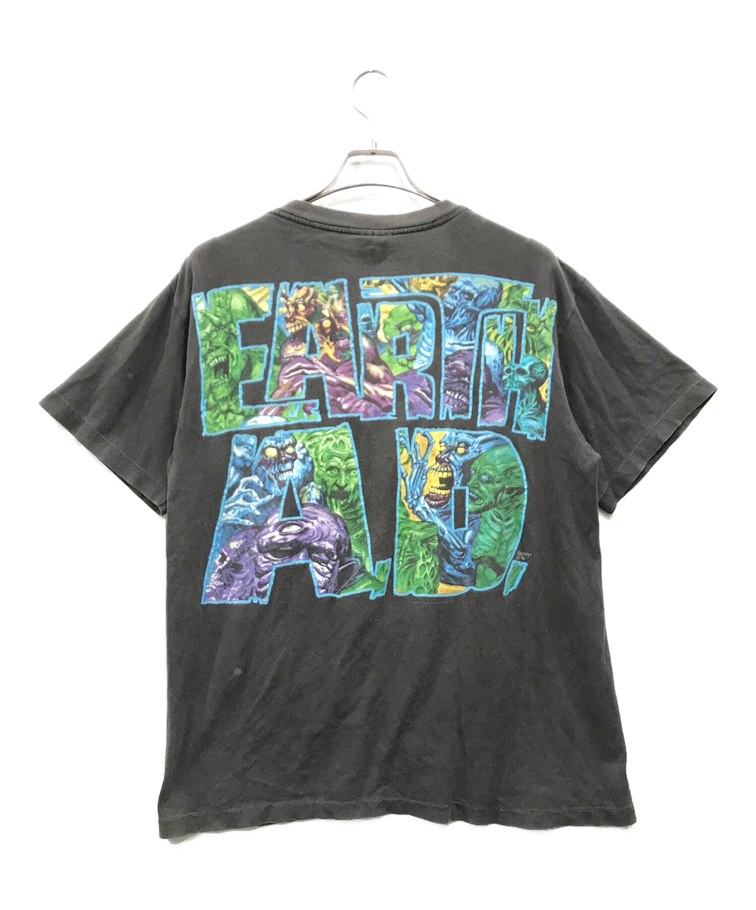 中古・古着通販】MISFITS (ミスフィッツ) EARTH A.D.TEE ブラック サイズ:L｜ブランド・古着通販 トレファク公式【TREFAC  FASHION】スマホサイト