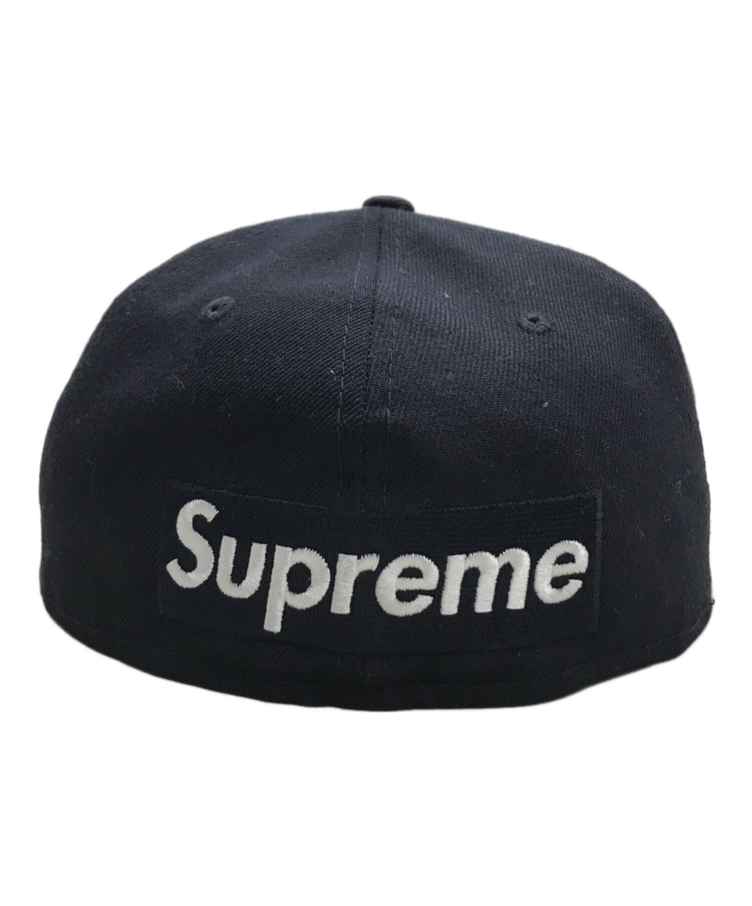 中古・古着通販】SUPREME (シュプリーム) New Era (ニューエラ) Reverse Box Logo Cap（リバースボックスロゴキャップ）  ネイビー サイズ:7 4/1｜ブランド・古着通販 トレファク公式【TREFAC FASHION】スマホサイト