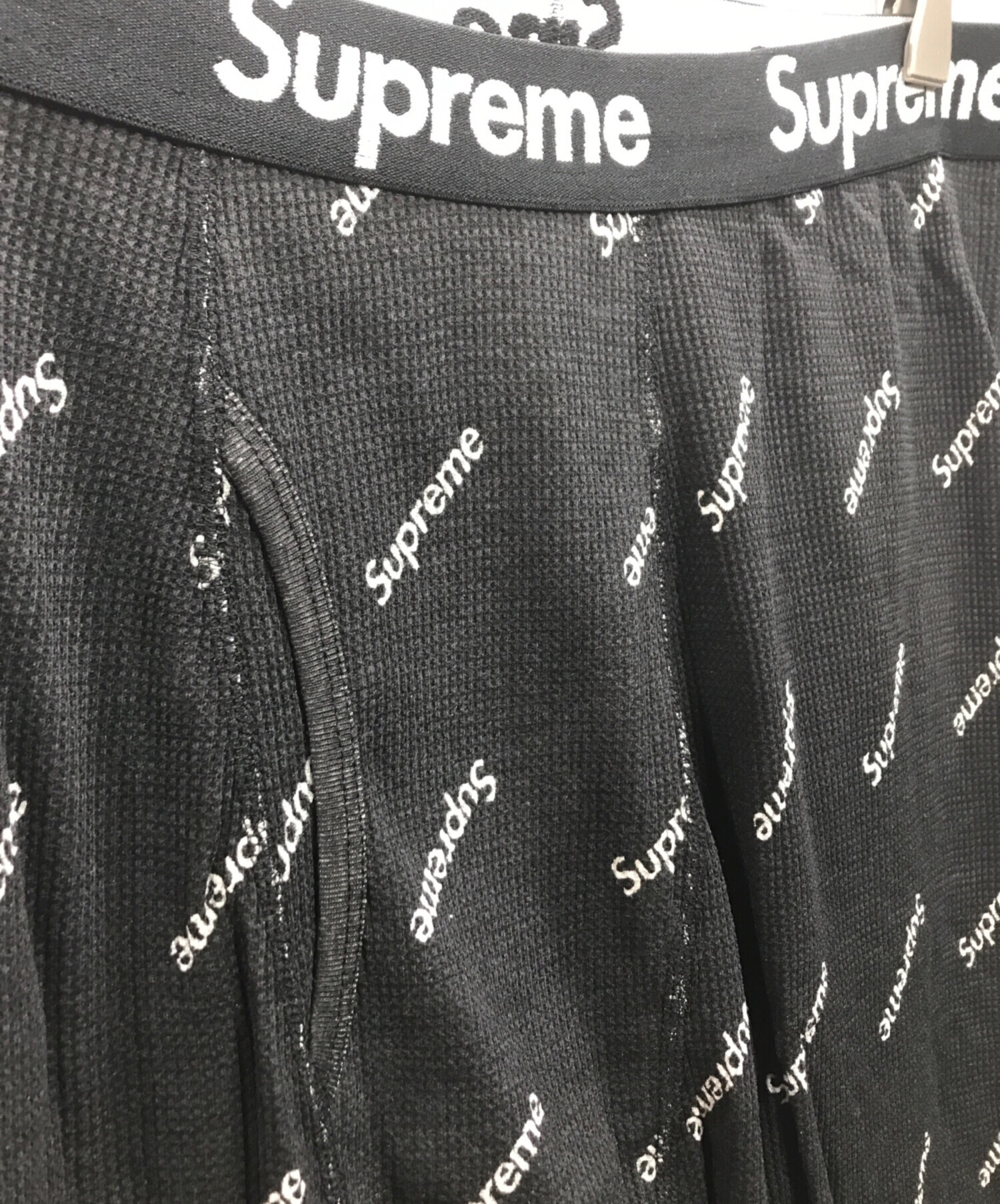 中古・古着通販】Supreme (シュプリーム) Hanes (ヘインズ) Hanes Thermal Pant ブラック  サイズ:XL｜ブランド・古着通販 トレファク公式【TREFAC FASHION】スマホサイト