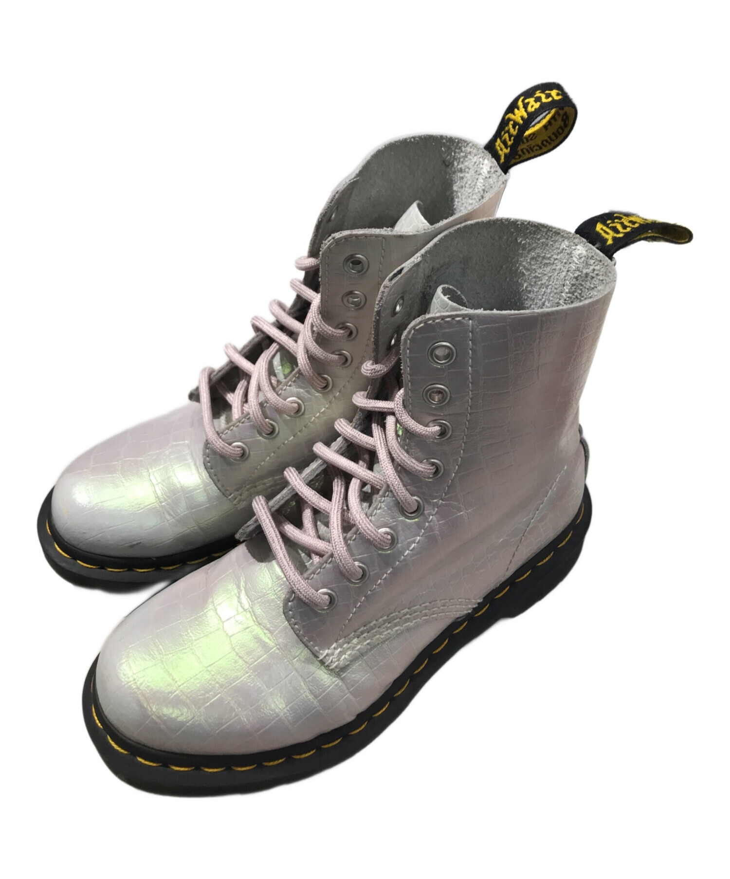 中古・古着通販】Dr.Martens (ドクターマーチン) 1460 Pascal Boots シルバー サイズ:UK 4｜ブランド・古着通販  トレファク公式【TREFAC FASHION】スマホサイト