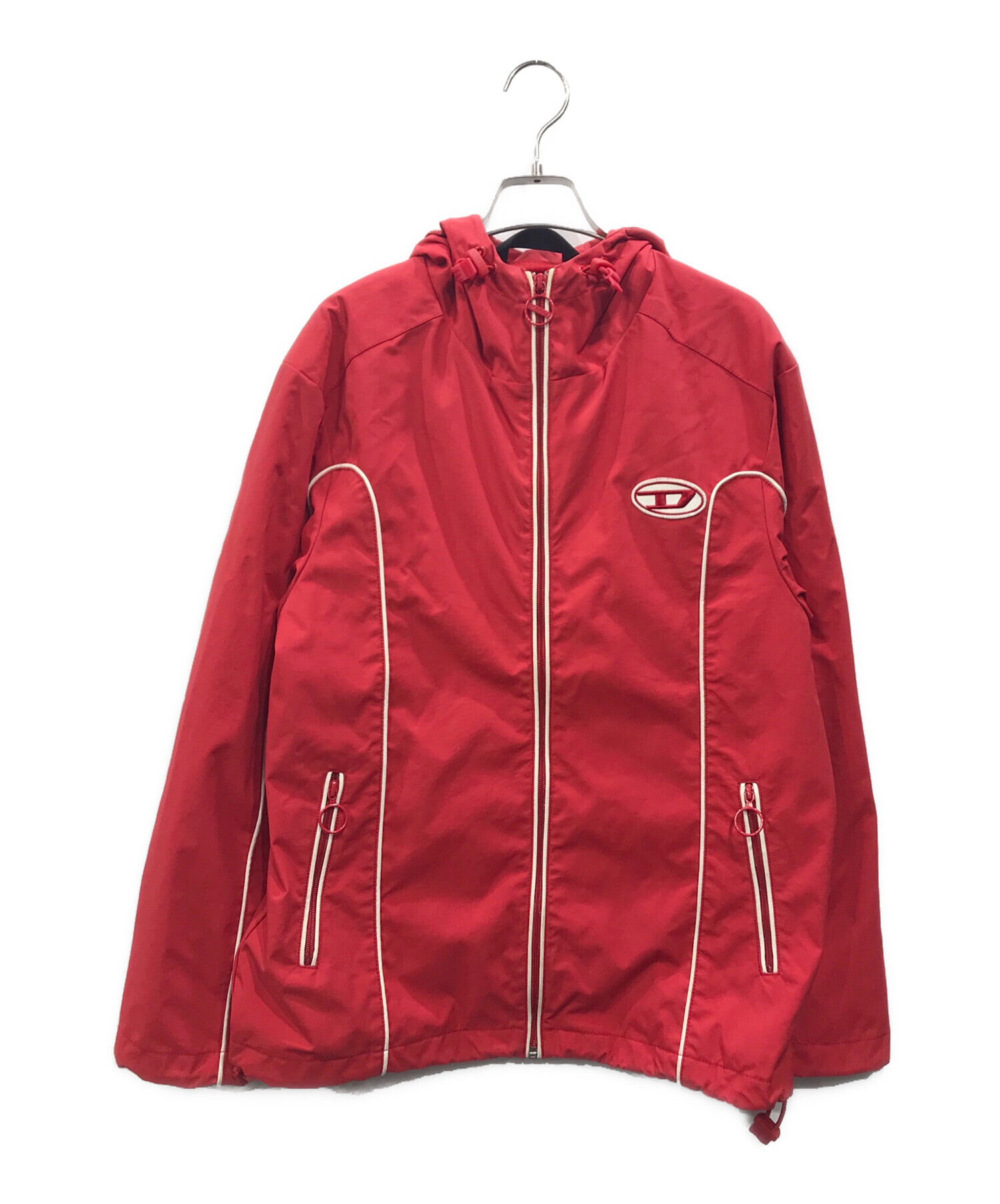 中古・古着通販】DIESEL (ディーゼル) J-HIVESナイロンジャケット レッド サイズ:XS｜ブランド・古着通販 トレファク公式【TREFAC  FASHION】スマホサイト