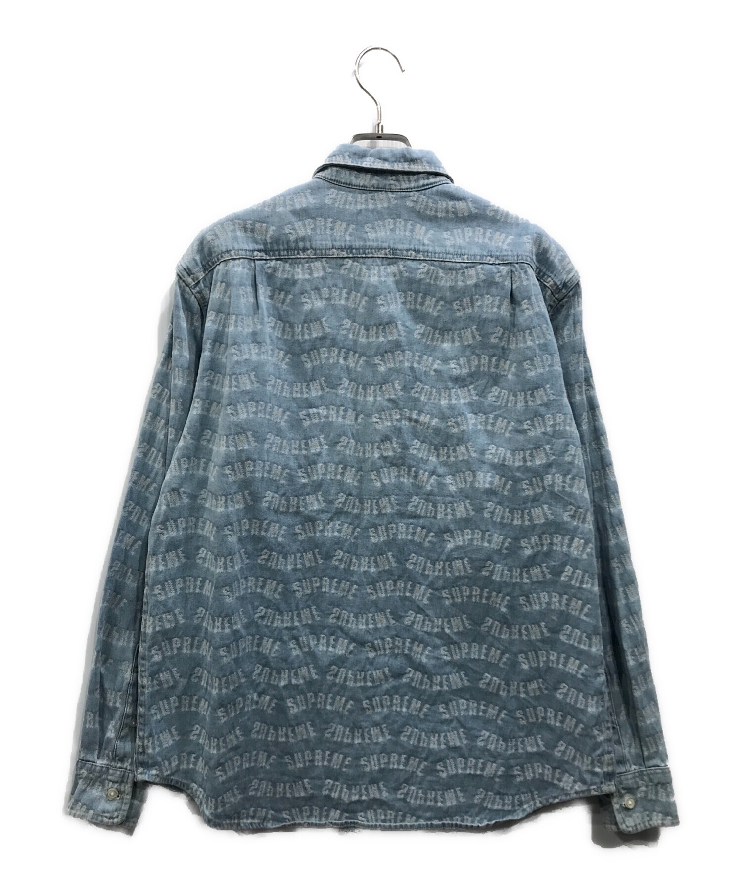 Supreme Arc Jacquard Denim outlet Shirt.