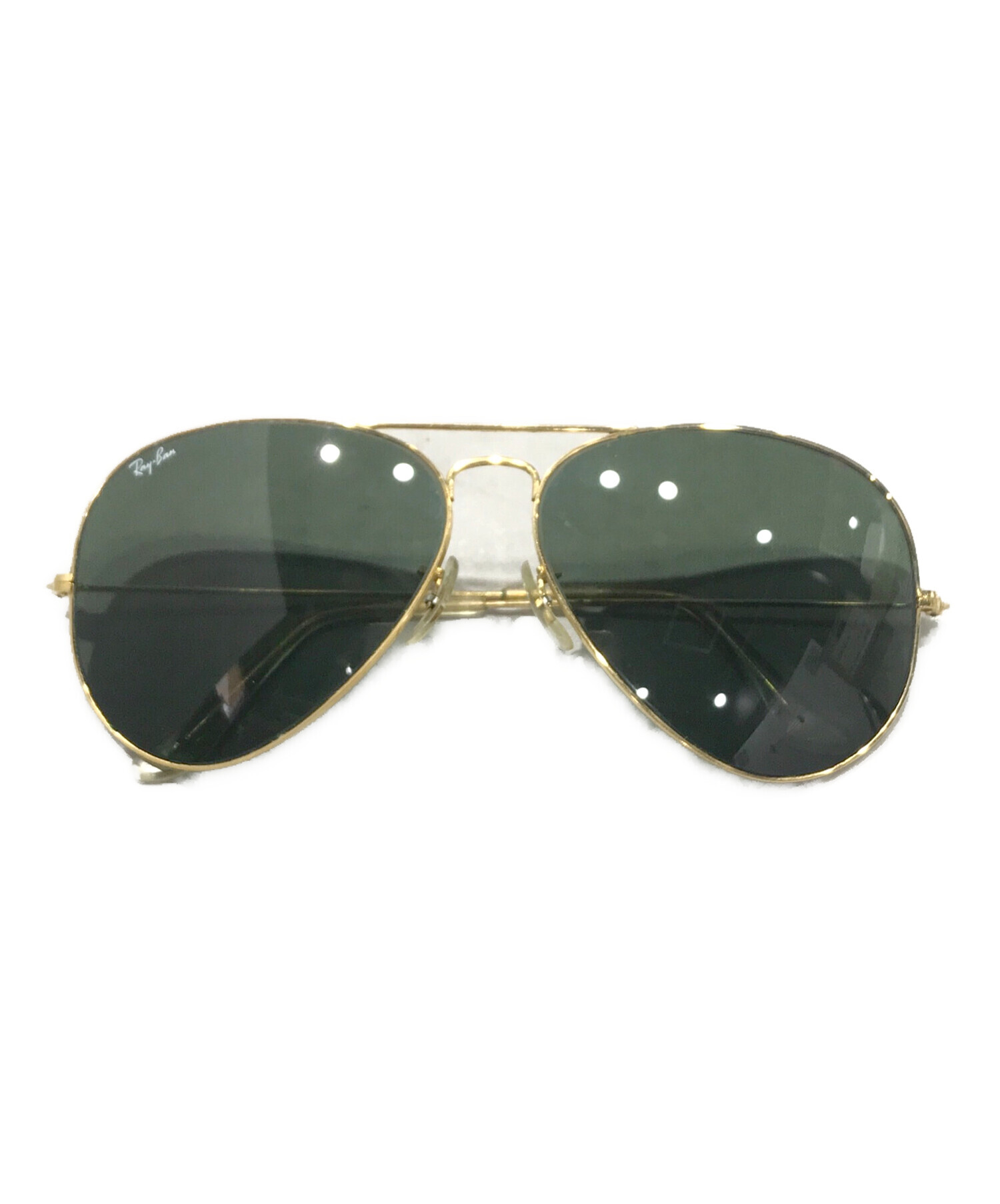 中古・古着通販】RAY-BAN (レイバン) ティアドロップサングラス ゴールド｜ブランド・古着通販 トレファク公式【TREFAC  FASHION】スマホサイト