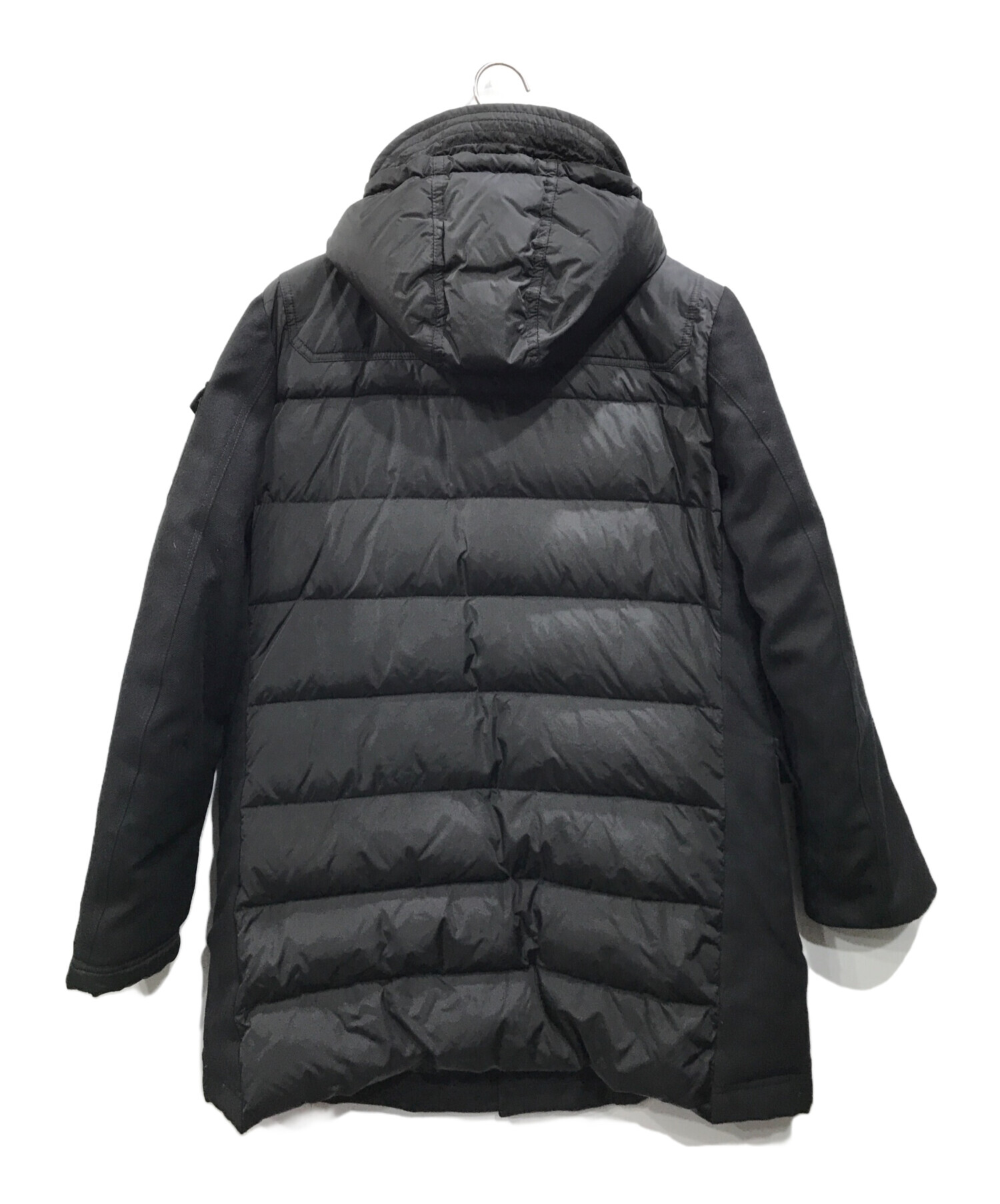 MONCLER (モンクレール) JEANダッフルダウンコート ブラック サイズ:3