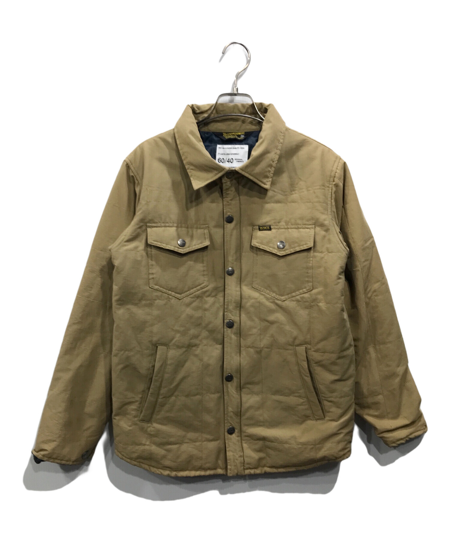 中古・古着通販】BLUCO WORK GARMENT (ブルコ ワーク ガーメント) 60/40キルティングジャケット ブラウン サイズ:M｜ブランド・古着通販  トレファク公式【TREFAC FASHION】スマホサイト