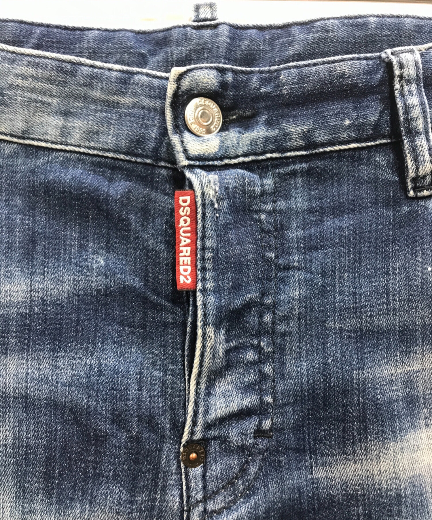 中古・古着通販】DSQUARED2 (ディースクエアード) デニムパンツ インディゴ サイズ:48｜ブランド・古着通販 トレファク公式【TREFAC  FASHION】スマホサイト