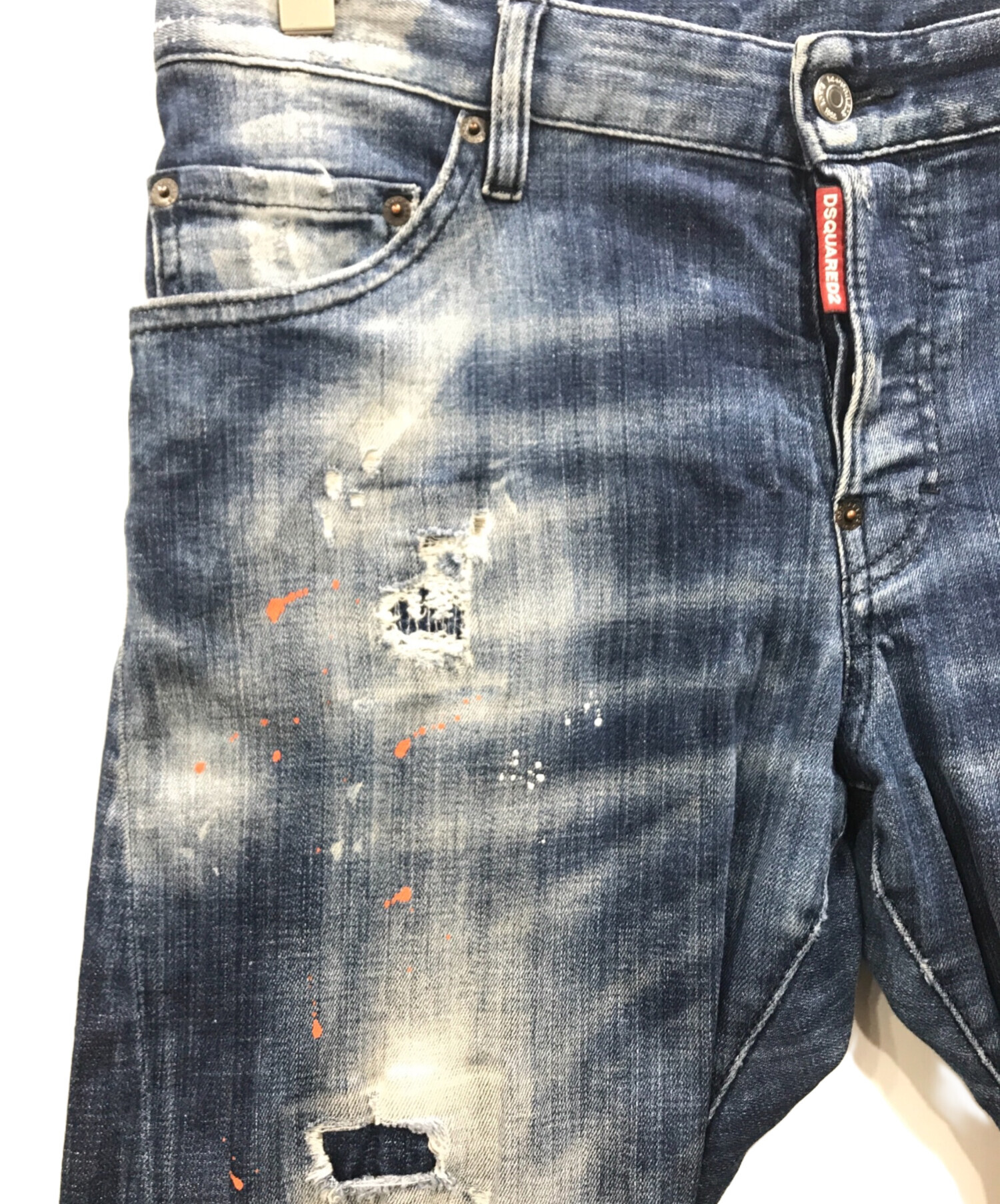 中古・古着通販】DSQUARED2 (ディースクエアード) デニムパンツ インディゴ サイズ:48｜ブランド・古着通販 トレファク公式【TREFAC  FASHION】スマホサイト