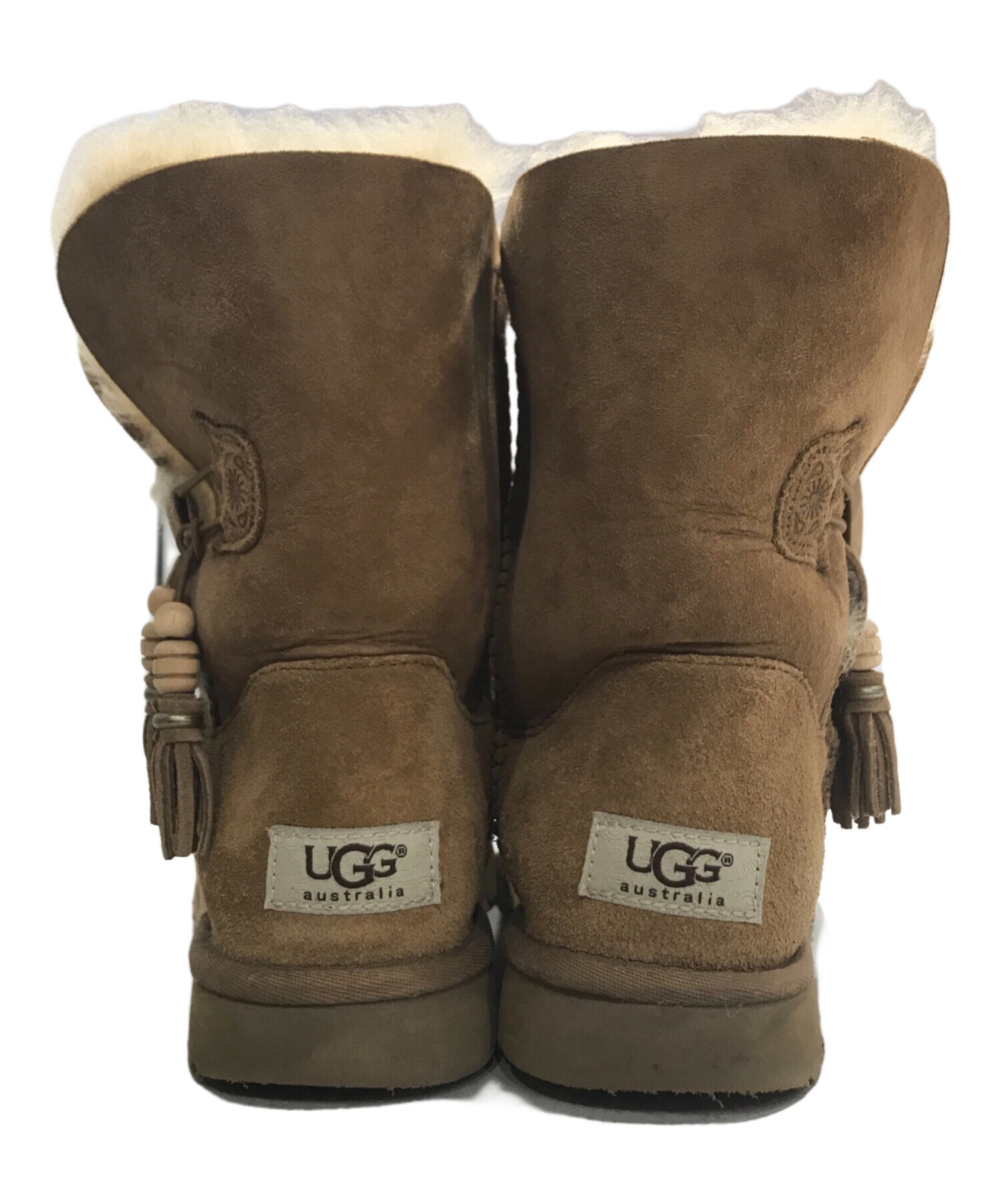 中古・古着通販】UGG (アグ) ムートンブーツ ベージュ サイズ:24㎝｜ブランド・古着通販 トレファク公式【TREFAC  FASHION】スマホサイト