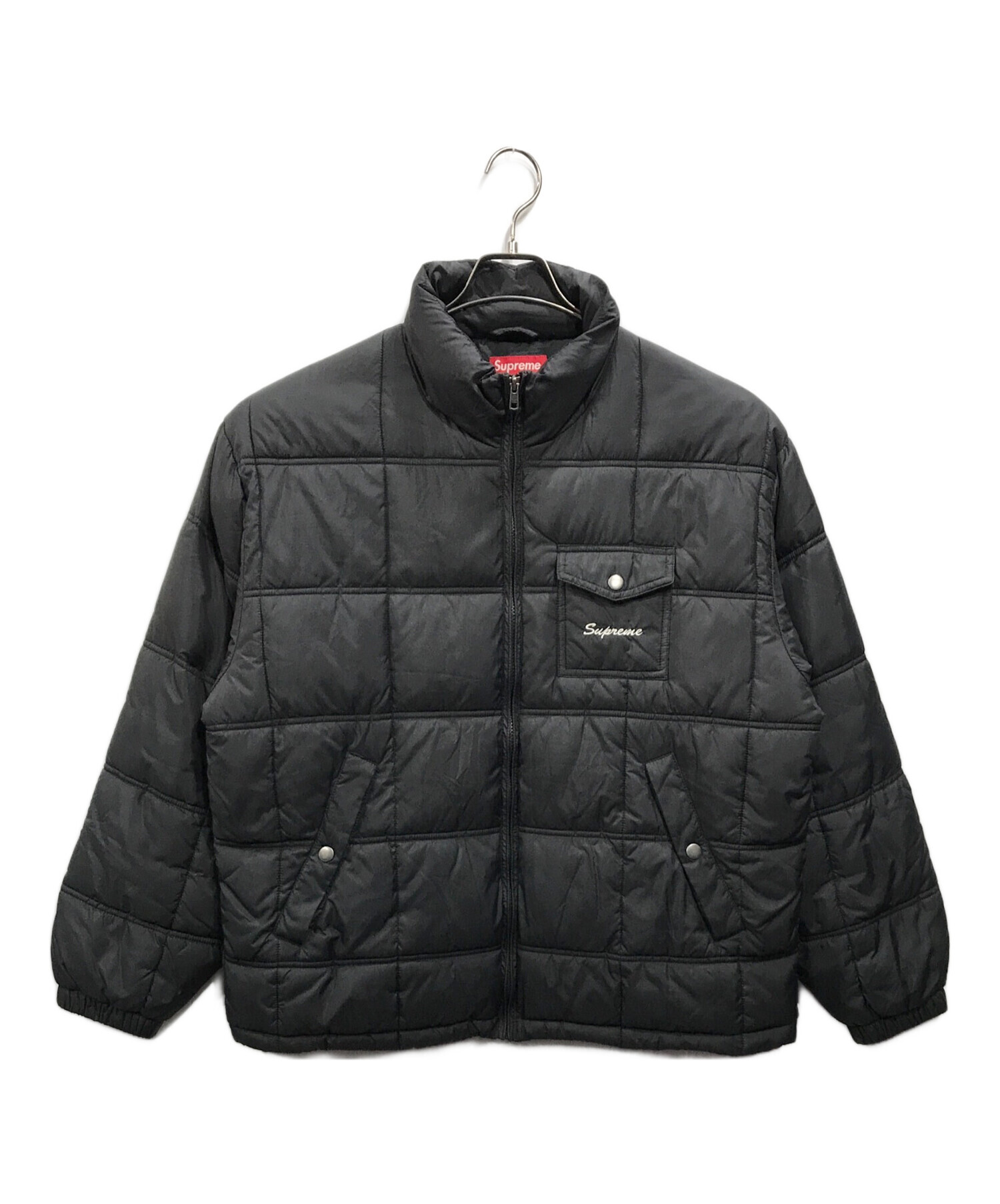 中古・古着通販】Supreme (シュプリーム) Iggy Pop Puffy Jacket ブラック サイズ:M｜ブランド・古着通販  トレファク公式【TREFAC FASHION】スマホサイト