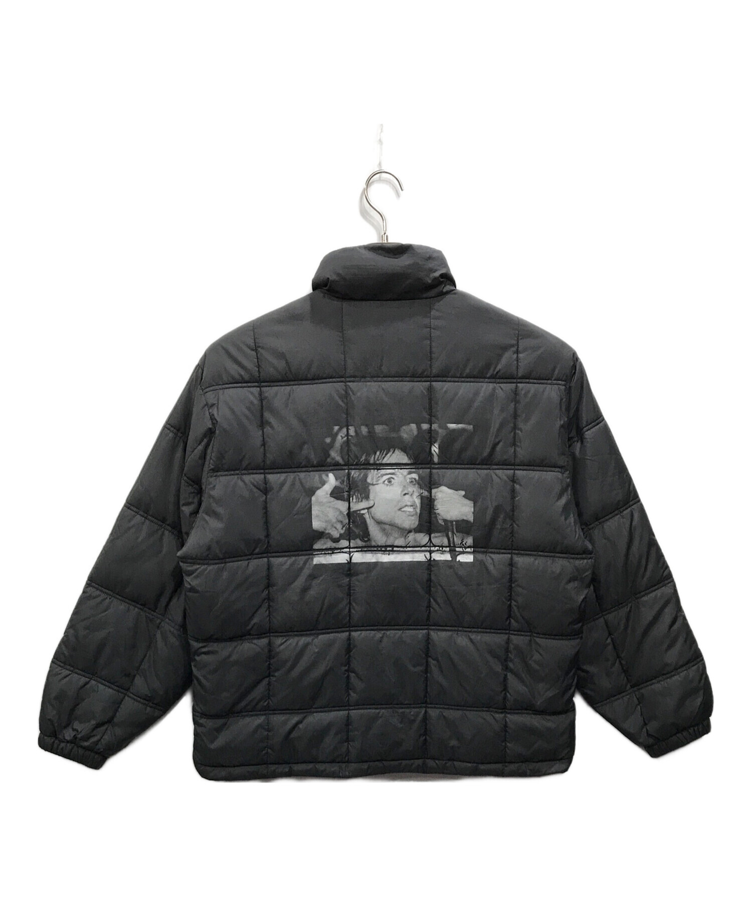 Supreme (シュプリーム) Iggy Pop Puffy Jacket ブラック サイズ:M