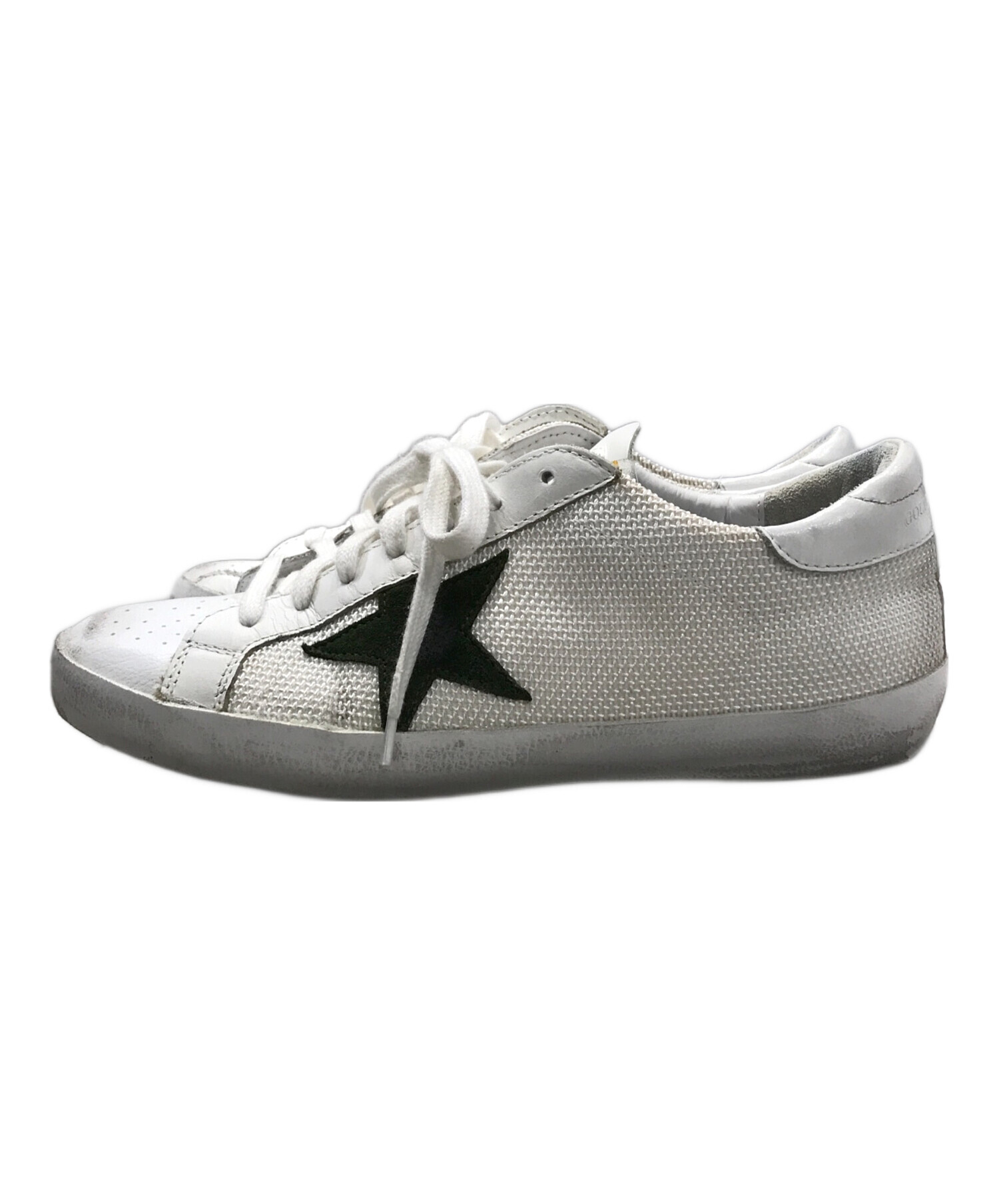 中古・古着通販】GOLDEN GOOSE (ゴールデングース) SUPERSTARローカットスニーカー ホワイト サイズ:40｜ブランド・古着通販  トレファク公式【TREFAC FASHION】スマホサイト