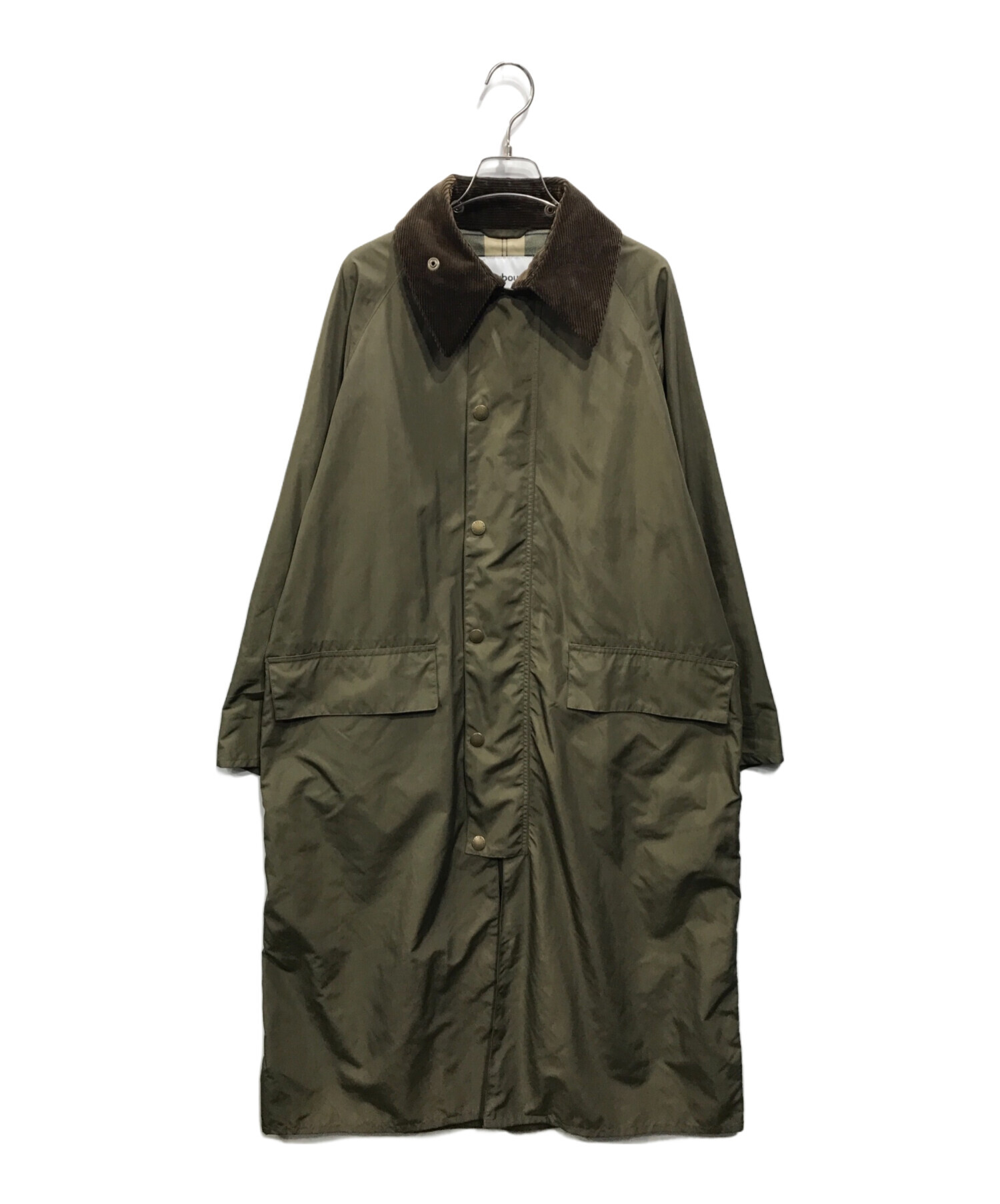 Barbour (バブアー) JOURNAL STANDARD relume (ジャーナルスタンダード レリューム) BURGHLEY SMU  別注コート カーキ サイズ:S