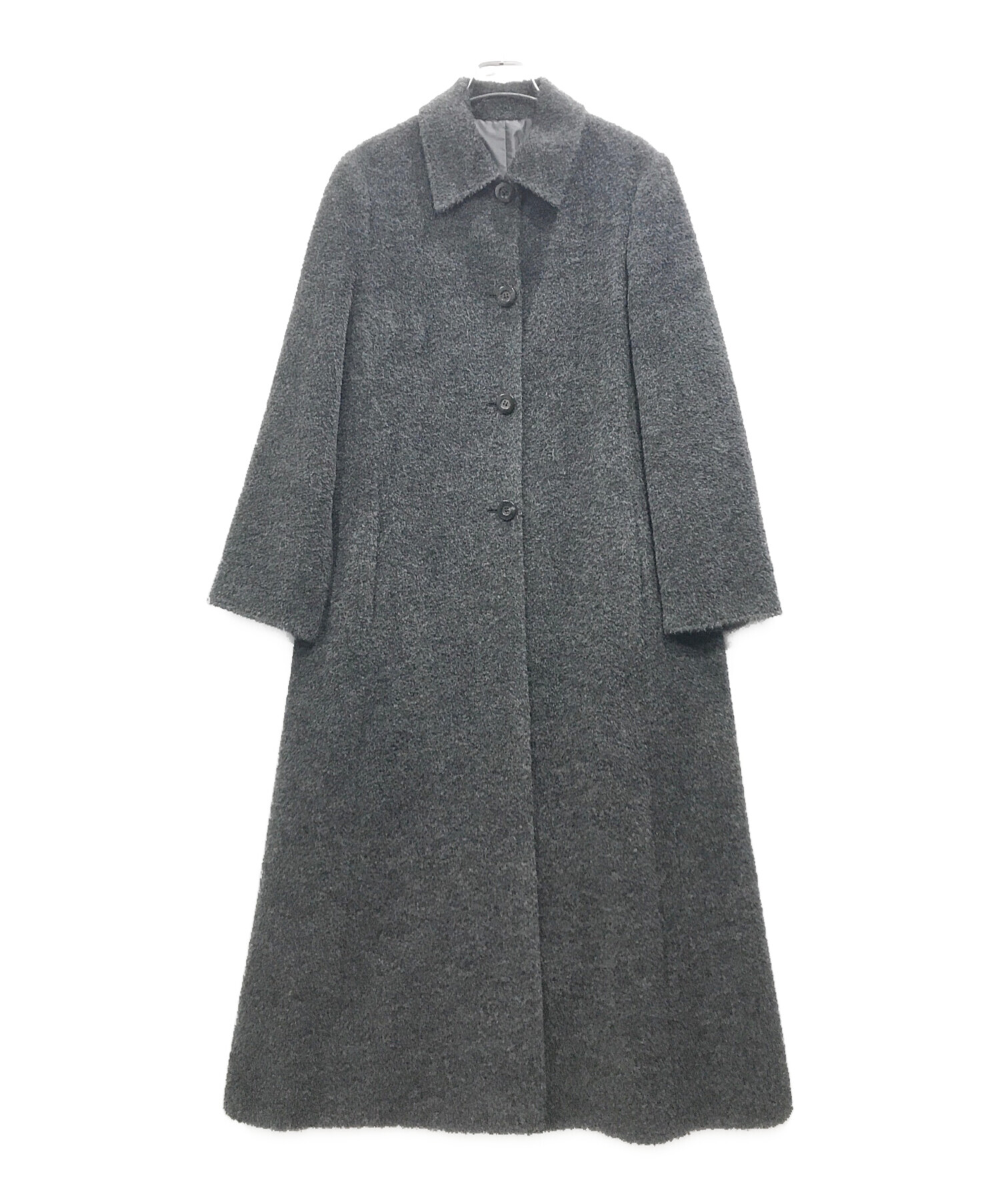 中古・古着通販】MaxMara (マックスマーラ) リバーシブルロングコート グレー サイズ:40｜ブランド・古着通販 トレファク公式【TREFAC  FASHION】スマホサイト