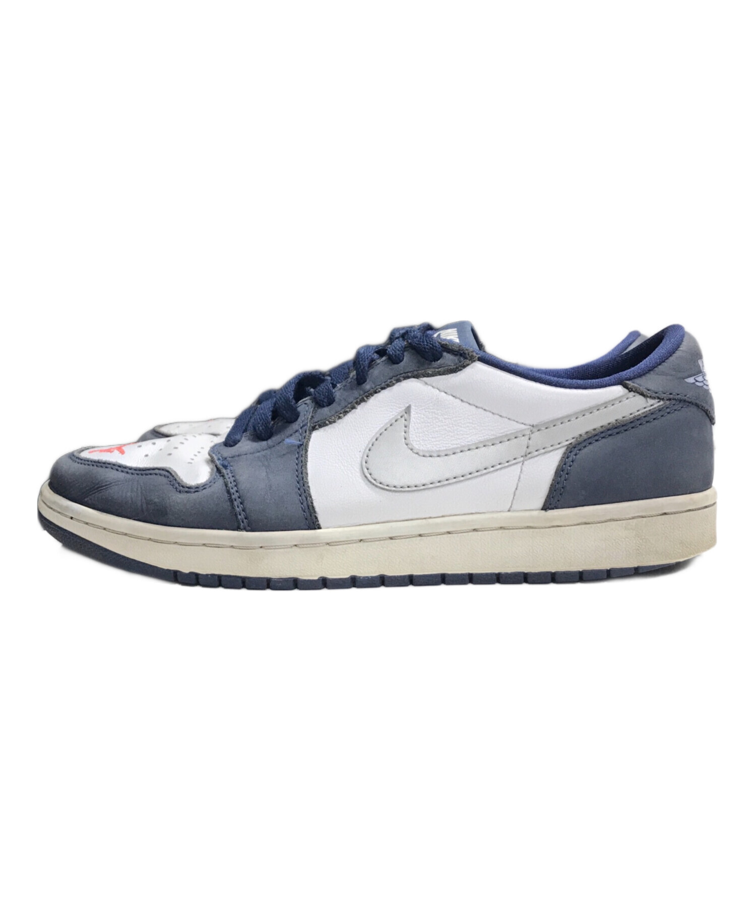 中古・古着通販】NIKE SB (ナイキエスビー) AIR JORDAN 1 LOW QS ネイビー サイズ:26㎝｜ブランド・古着通販  トレファク公式【TREFAC FASHION】スマホサイト