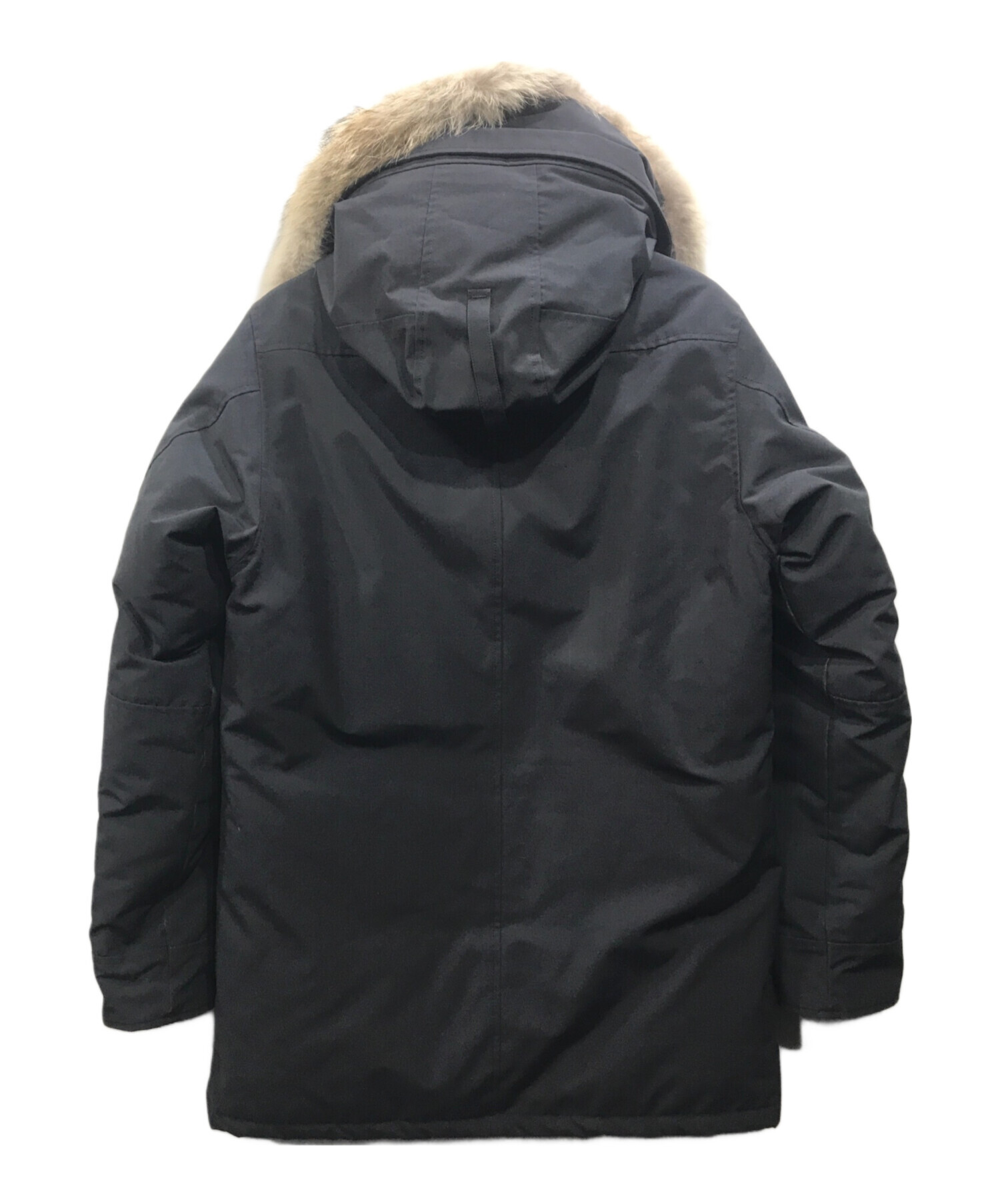 中古・古着通販】CANADA GOOSE BLACK LABEL (カナダグース ブラックレーベル) CHATEAU PARKA / シャトーパーカ  ネイビー サイズ:M｜ブランド・古着通販 トレファク公式【TREFAC FASHION】スマホサイト