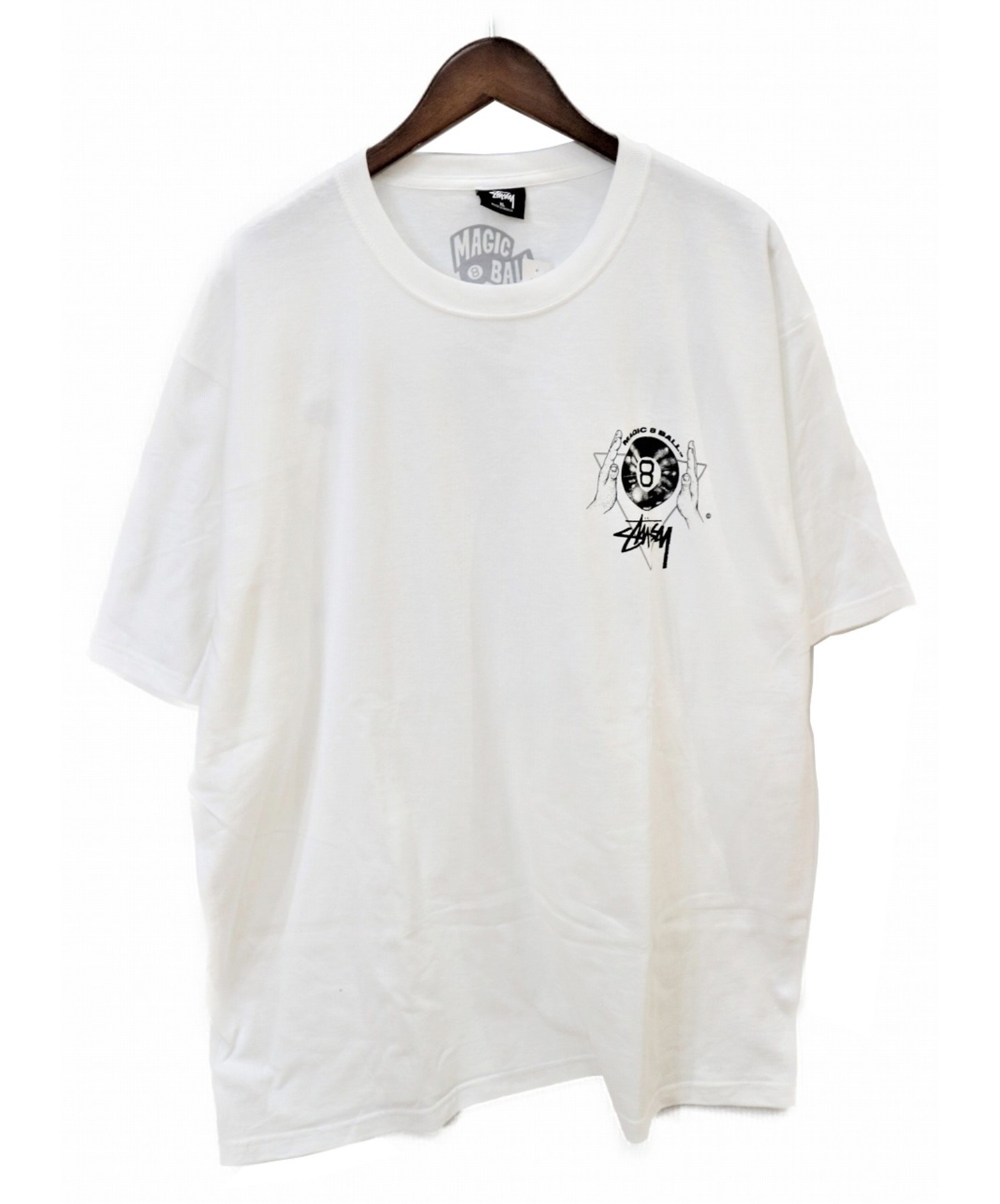 stussy (ステューシー) magic 8 ball tee ホワイト サイズ:XL 夏物