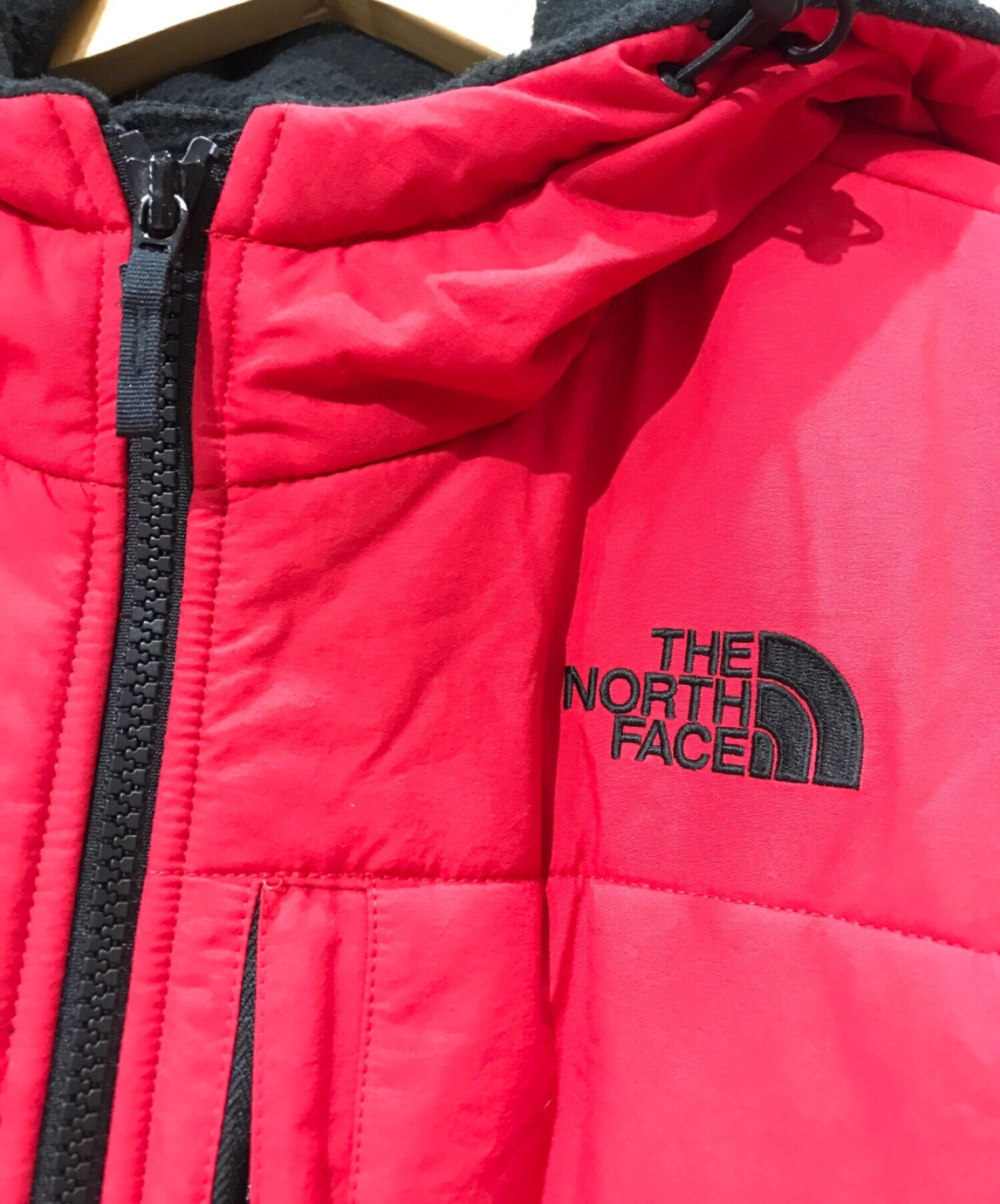 NORTH FACE ノースフェイス デナリフーディ レッドMサイズ | www