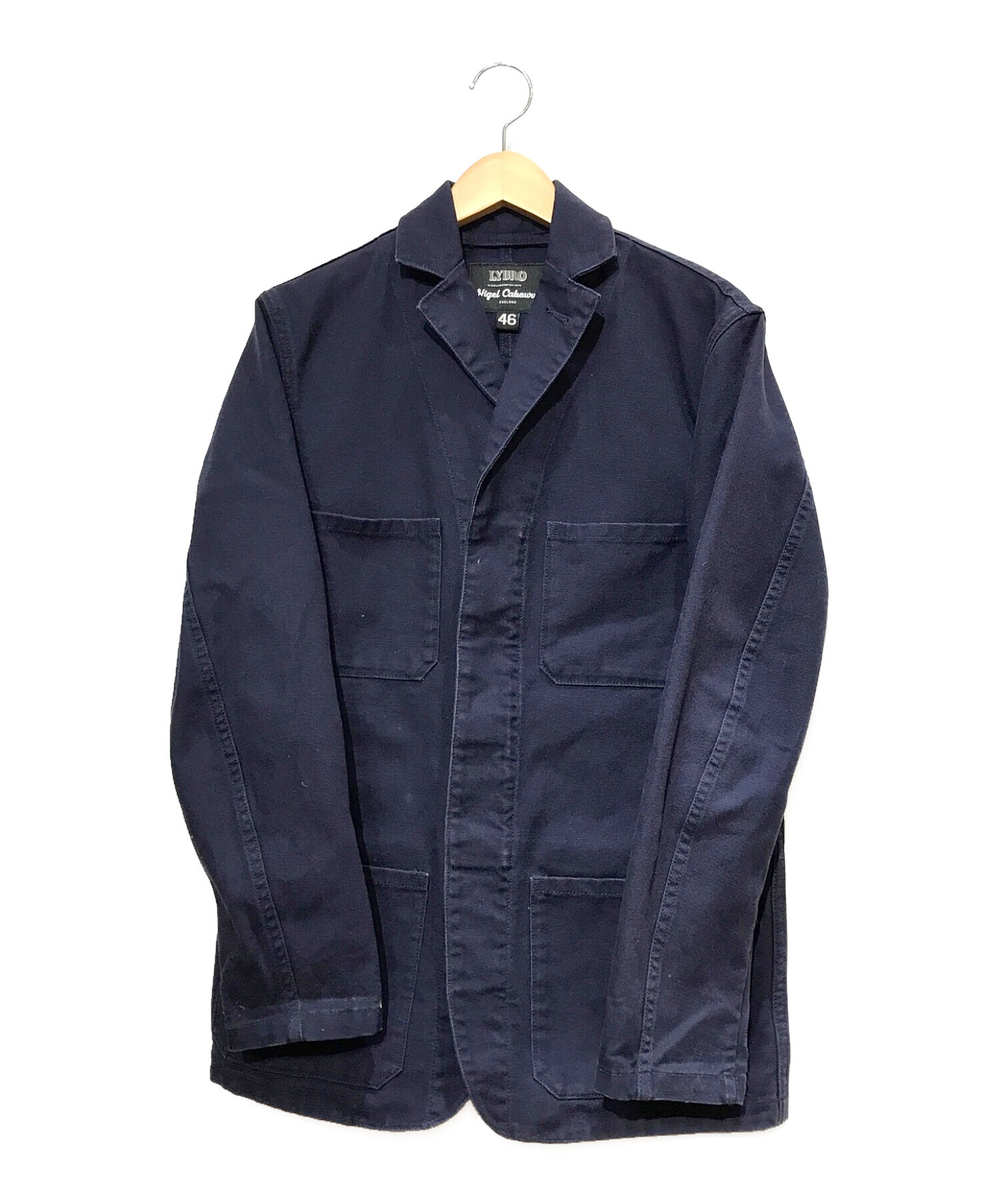 NIGEL CABOURN (ナイジェルケーボン) 6 POCKET WORK JACKET ネイビー サイズ:46