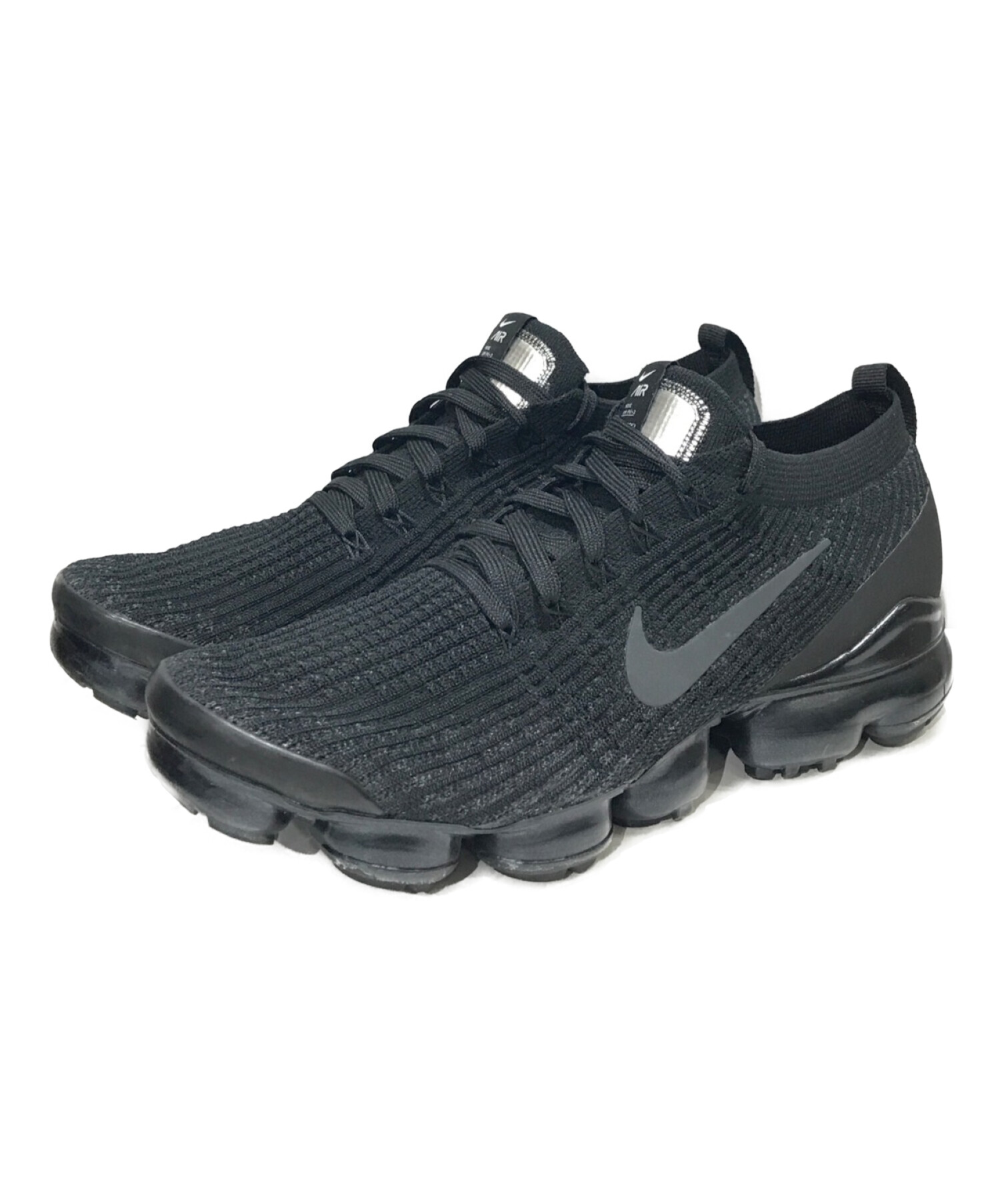 NIKE (ナイキ) AirVaporMax Flyknit3.0 triple black/エア ヴェイパーマックス フライニット ブラック  サイズ:28