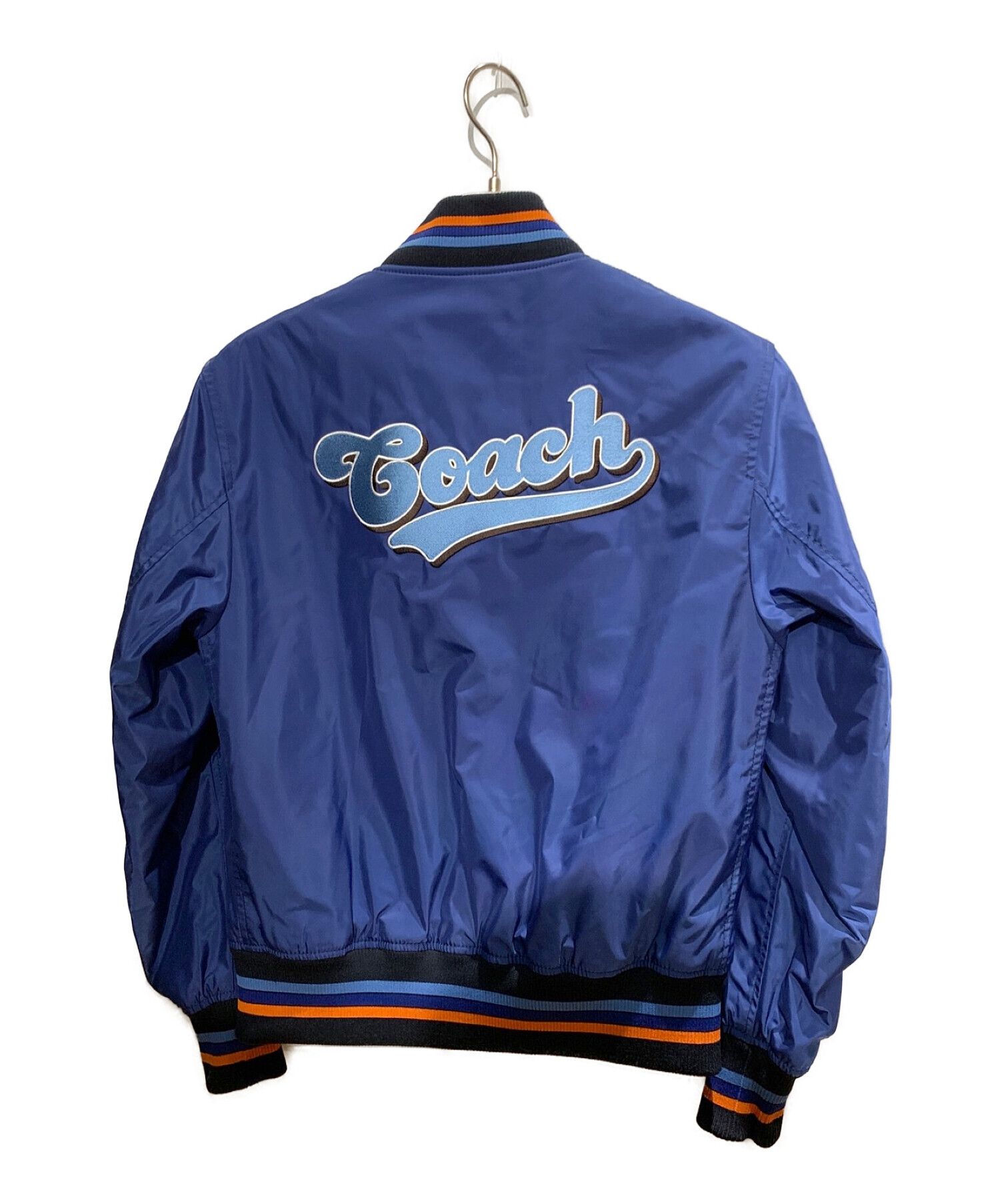 COACH (コーチ) Lightweight Varsity Jacket ブルー サイズ:S