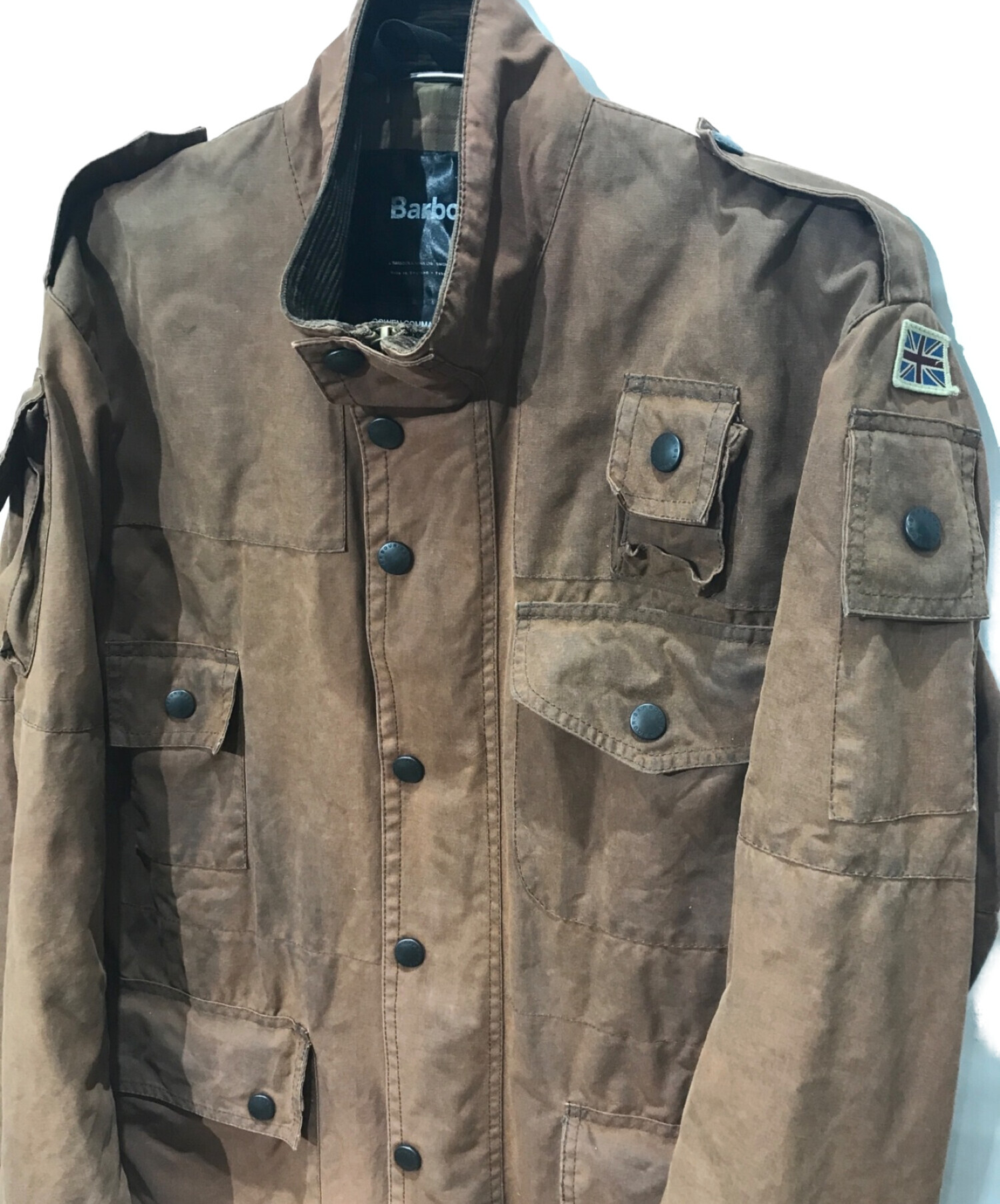 Barbour (バブアー) COWEN COMMANDO JACKET ブラウン サイズ:C40/102CM