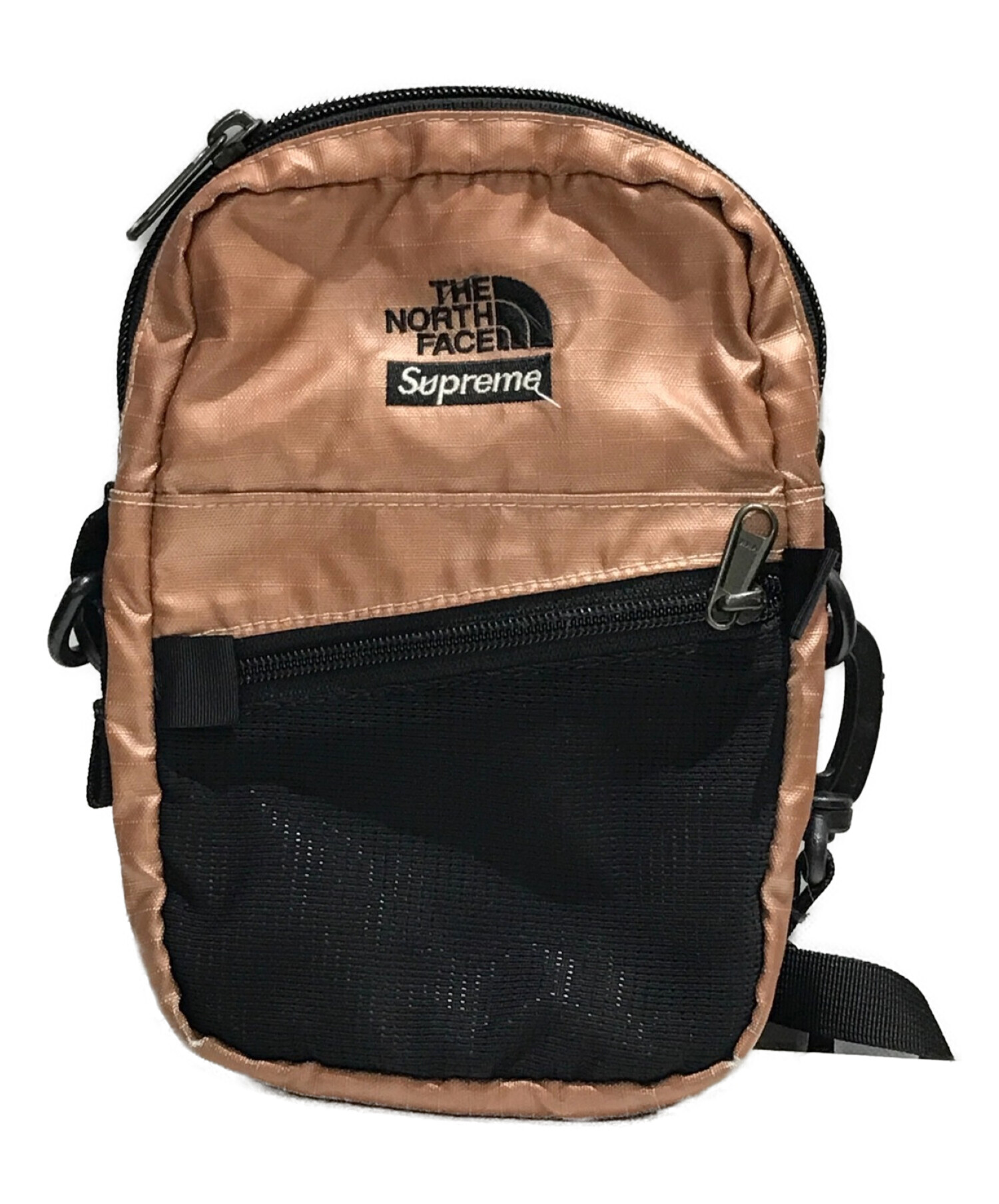 SUPREME×THE NORTH FACE (シュプリーム × ザノースフェイス) 18SS METALLIC SHOULDER BAG ピンク