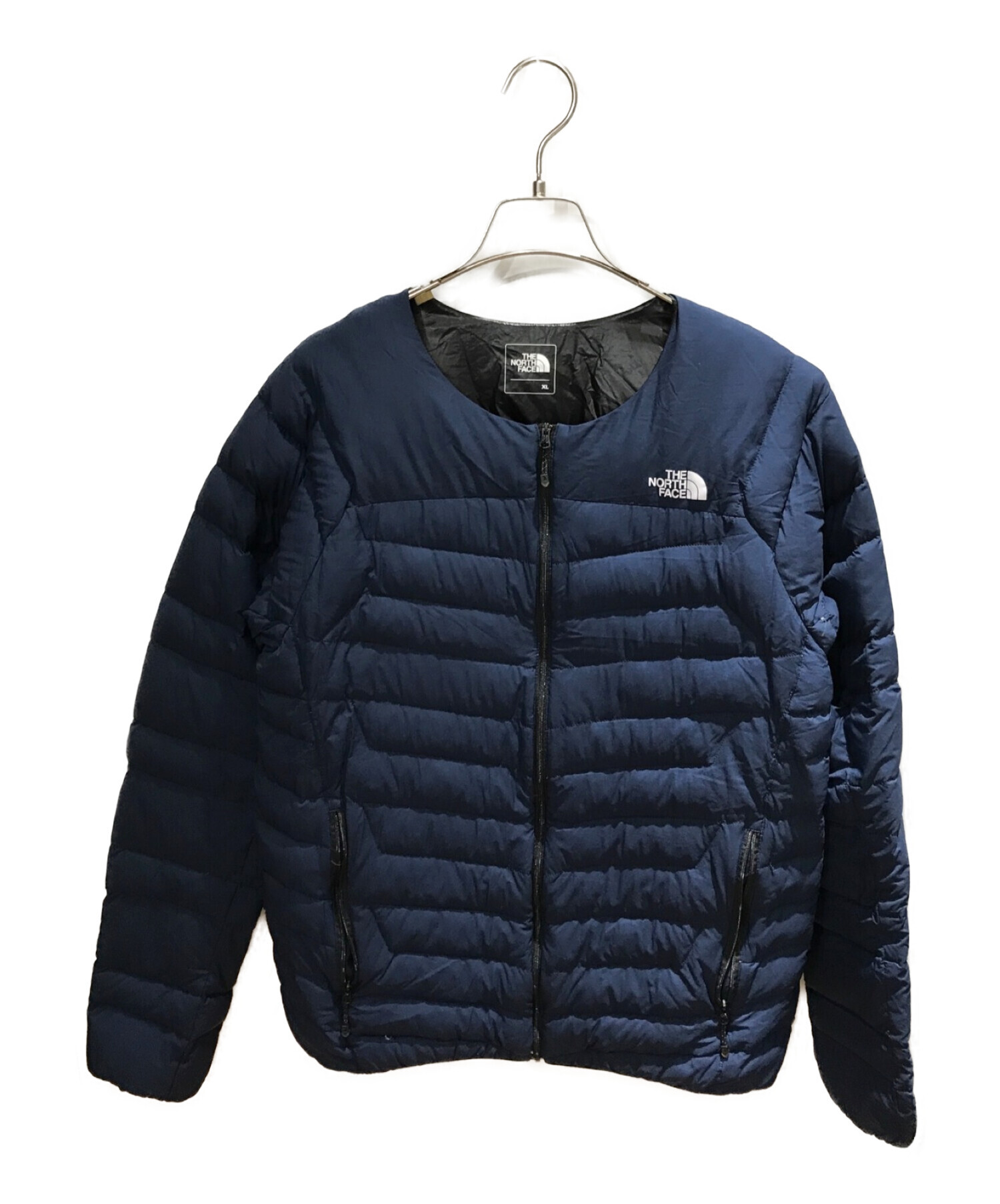 THE NORTH FACE (ザ ノース フェイス) サンダーラウンドネックジャケット ネイビー サイズ:XL