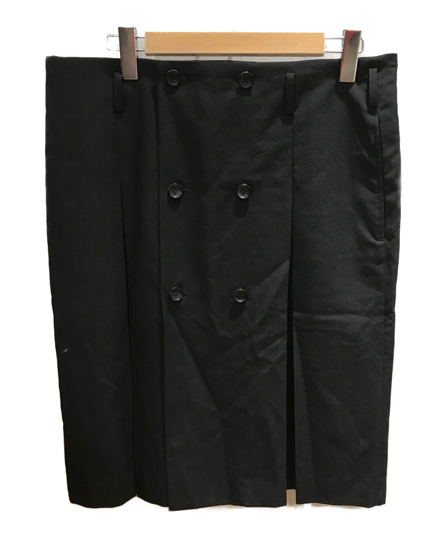 COMME des GARCONS HOMME PLUS (コムデギャルソンオムプリュス) スカートパンツ ブラック サイズ:L