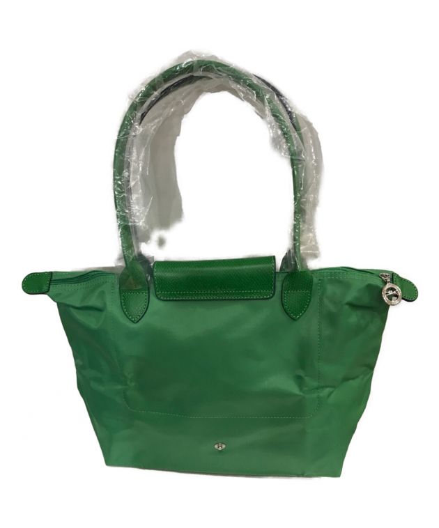 LONGCHAMP (ロンシャン) ルプリアージュ・トートバッグS グリーン 未使用品