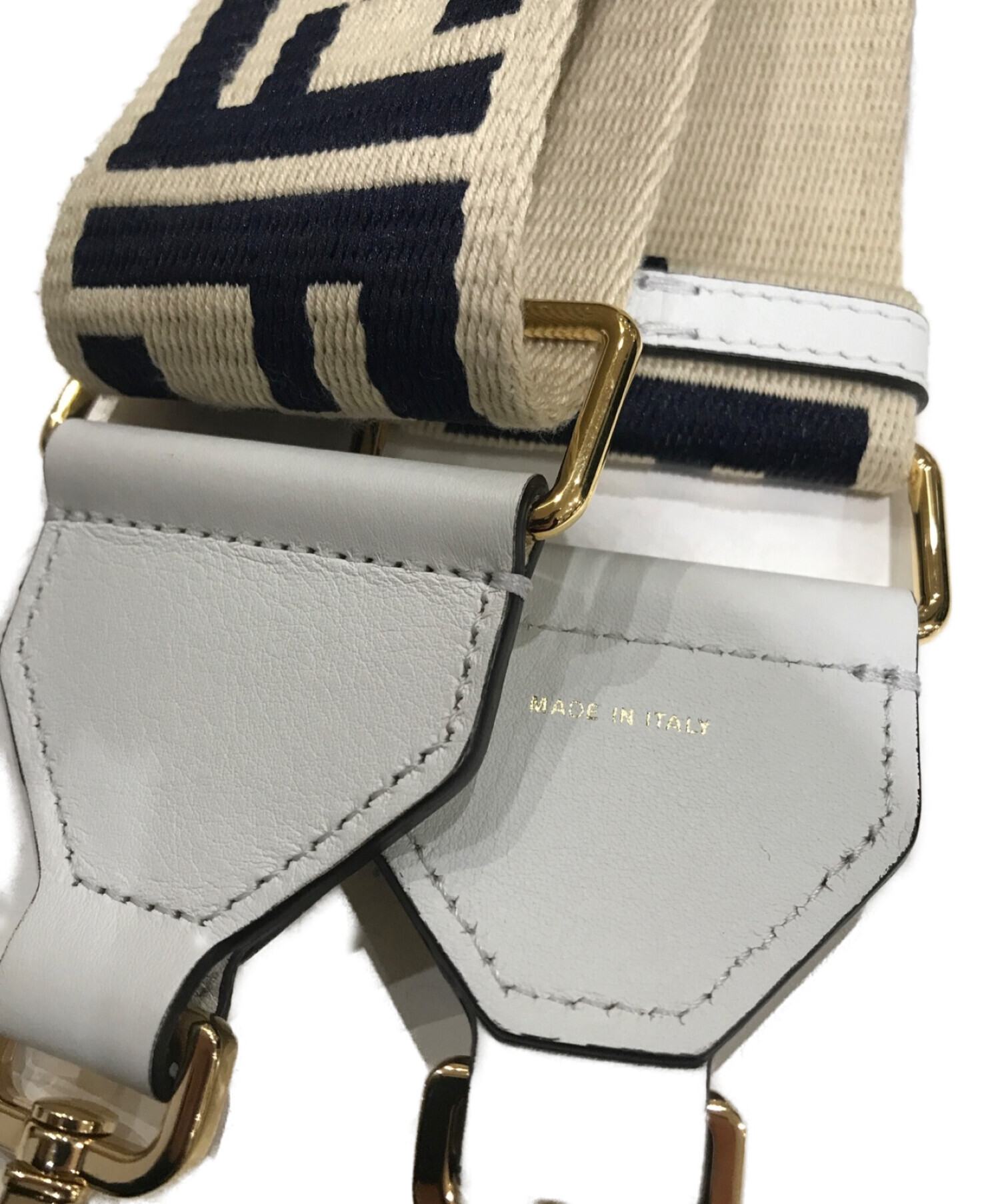 FENDI (フェンディ) ショルダーストラップ STRAP YOU ベージュ