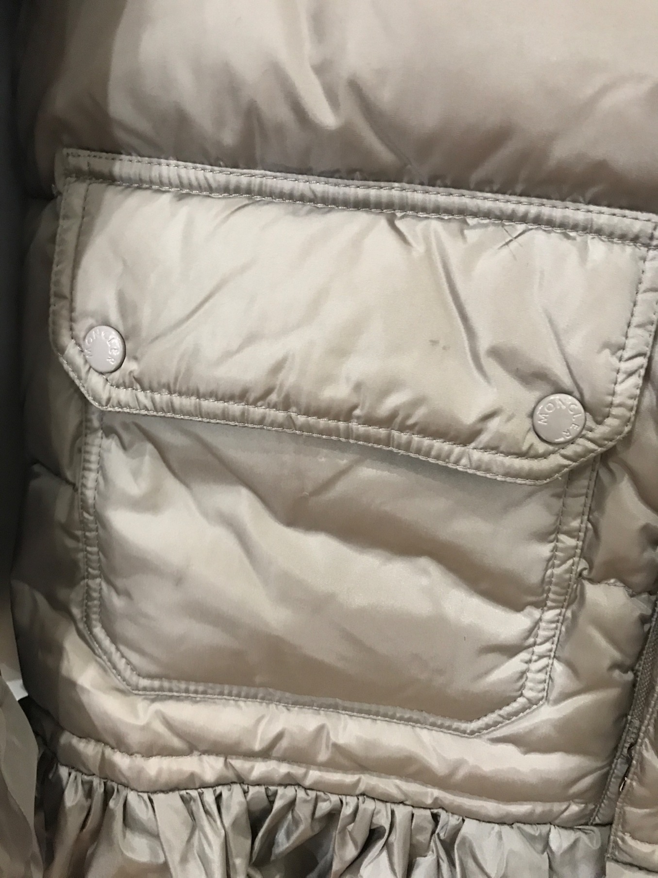 MONCLER (モンクレール) SERRE GIUBBOTTO グレー サイズ:00