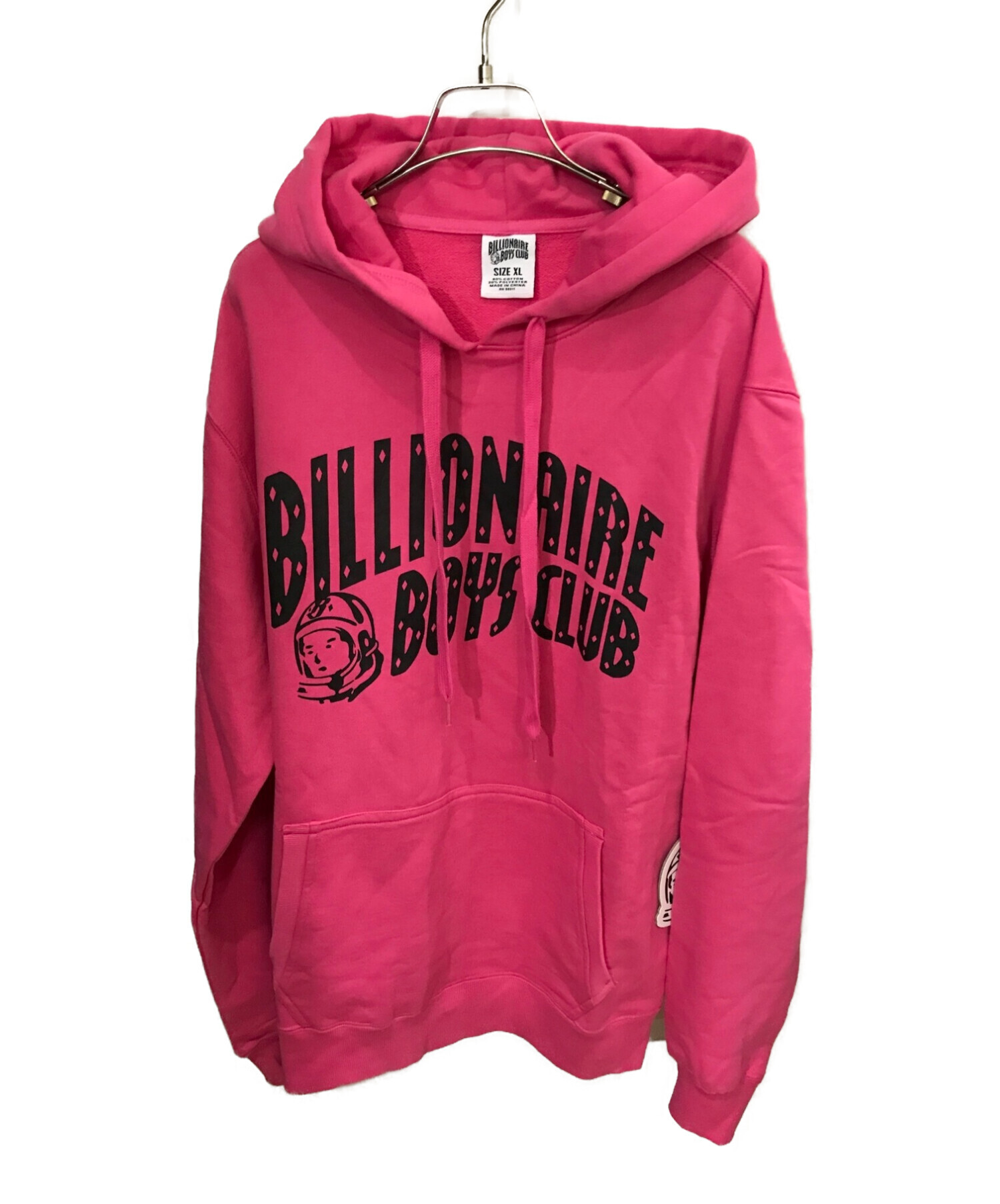 BILLIONAIRE BOYS CLUB (ビリオネアボーイズクラブ) BB ARCH POPOVER ピンク サイズ:XL 未使用品