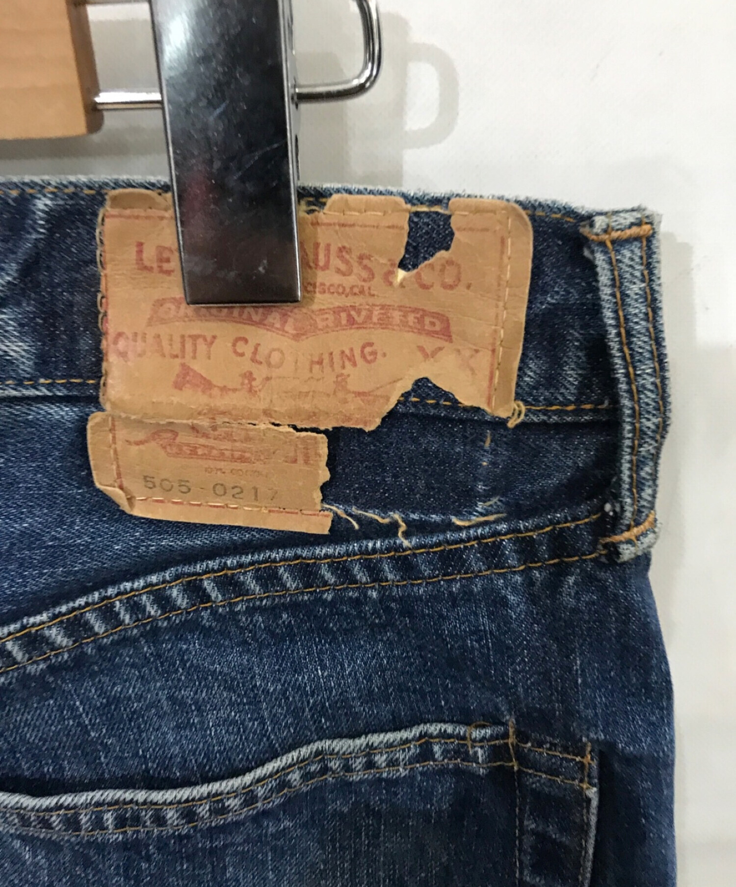 中古・古着通販】LEVI'S (リーバイス) 60-70s 505-0217 ヴィンテージ