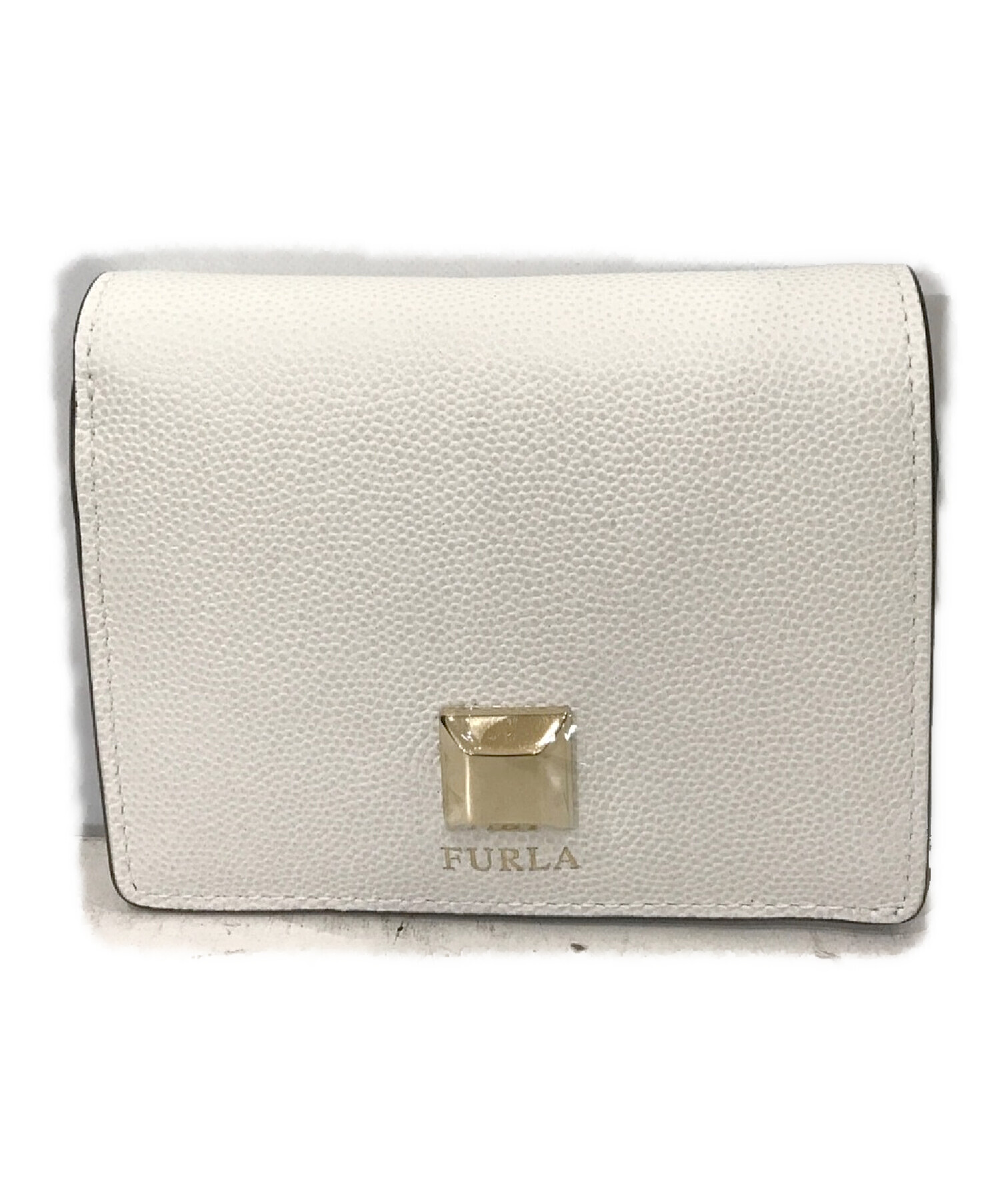 中古・古着通販】FURLA (フルラ) 財布 ホワイト｜ブランド・古着通販