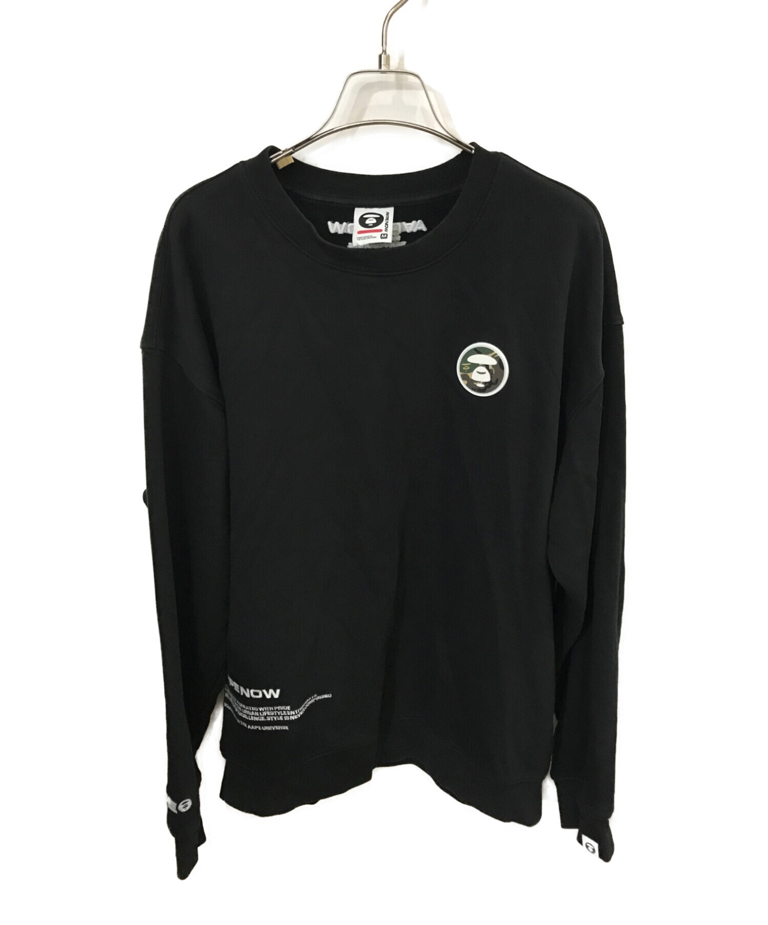 AAPE BY A BATHING APE エイプ スウェット M 古着-