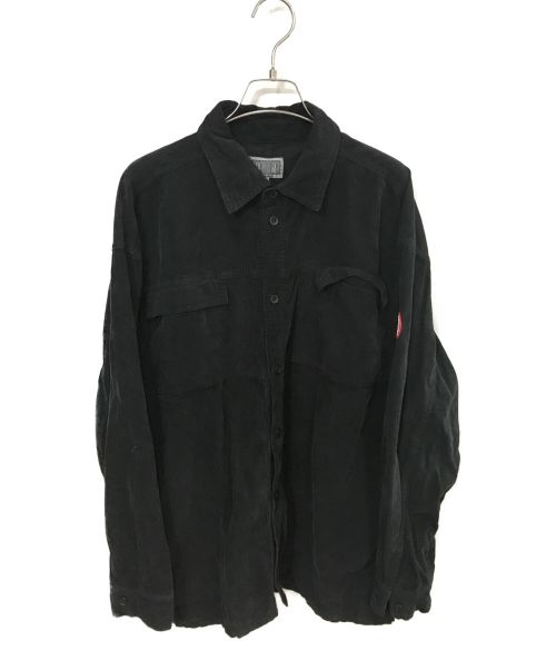 中古・古着通販】C.E (シーイー) OVERDYE SWITCH CUT CORD SHIRT ブラック サイズ:L｜ブランド・古着通販  トレファク公式【TREFAC FASHION】スマホサイト